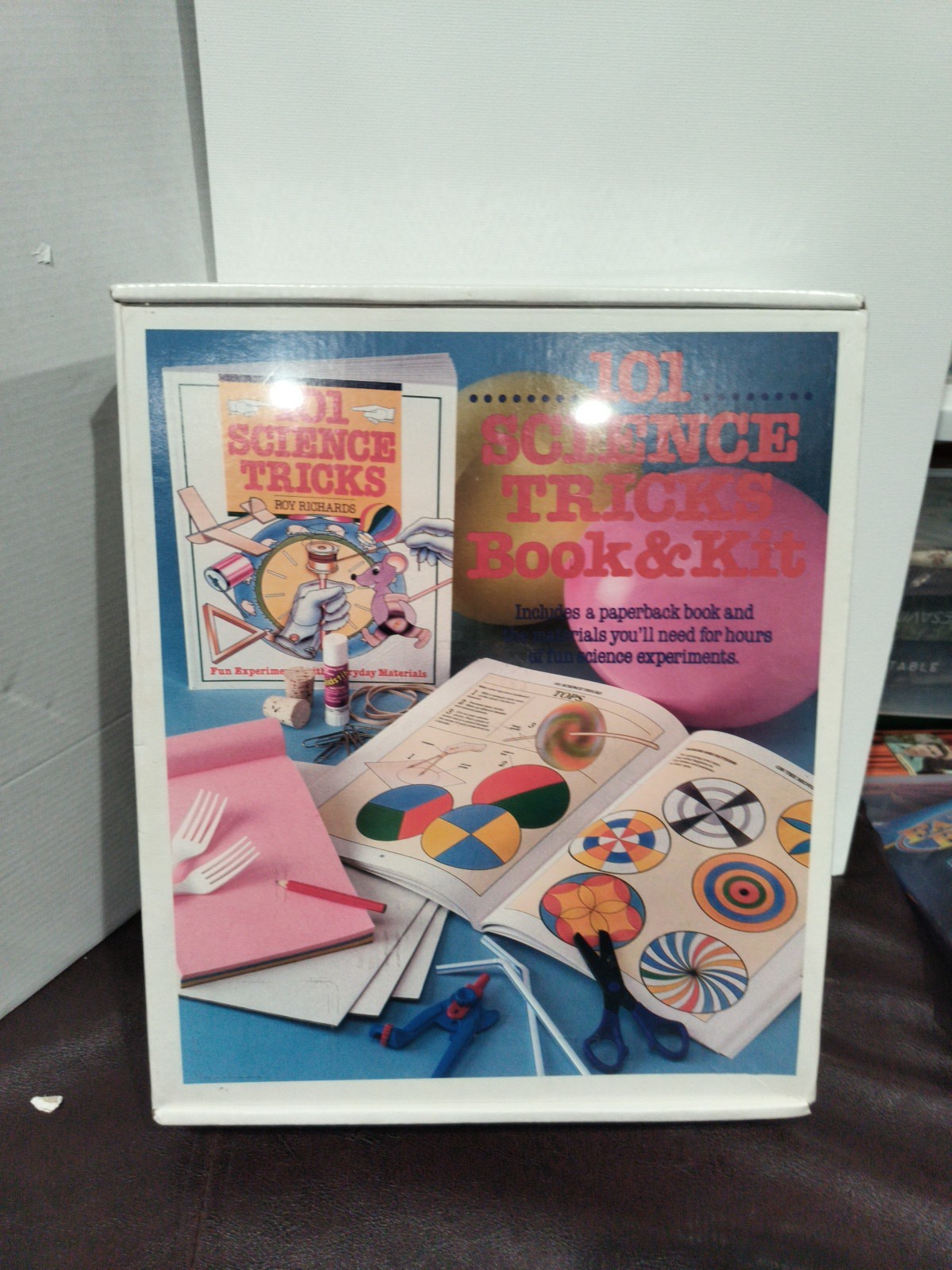 101 Science Tricks Book & Kit Roy Richards NEW NIP Sealed