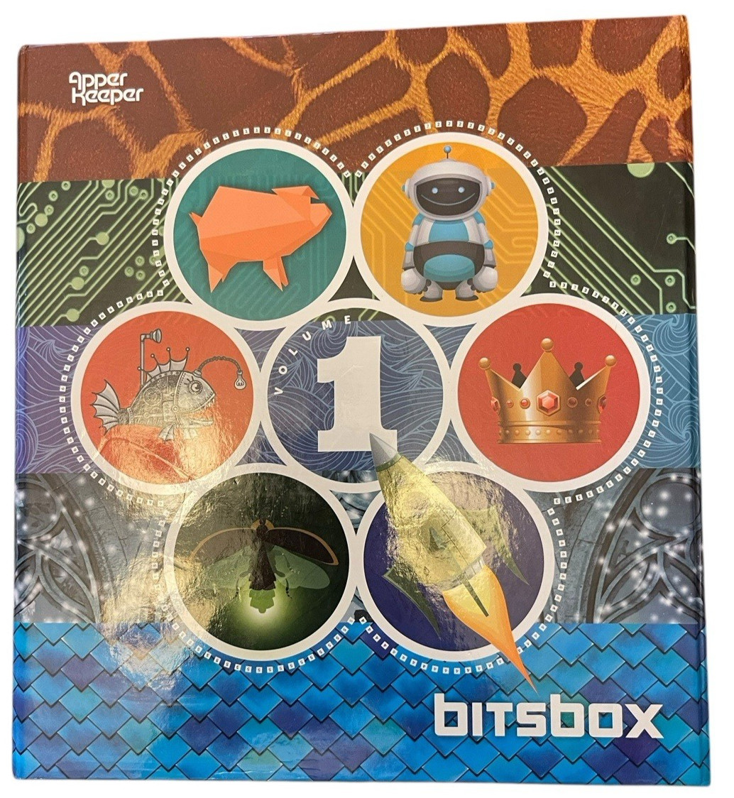 Bitsbox Coding – Apper Keepers With Levels 1-18 Guides Cards Stickers Homeschool