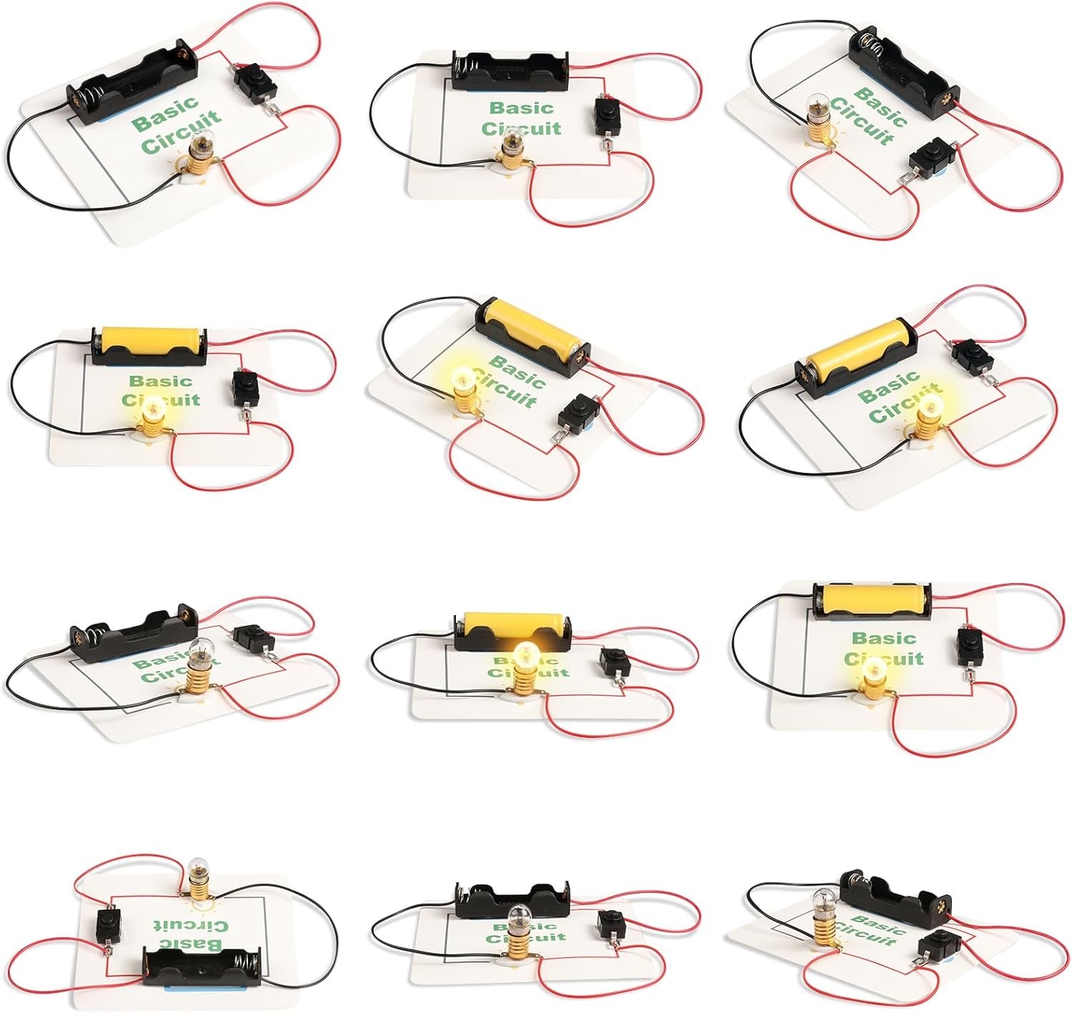 Hands-On Electric Circuit Science Kit for Kids 8+ – 12 Fun Experiments Included