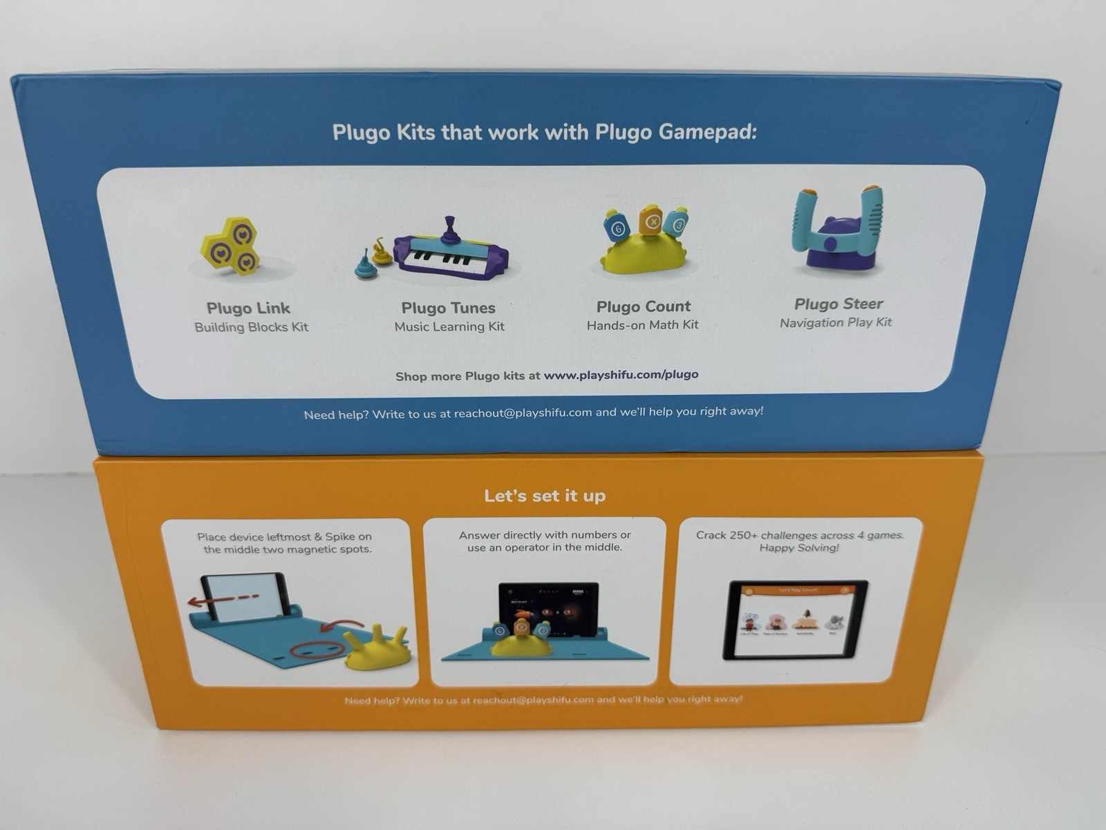 Shifu Plugo Gamepad + Plugo Count Hands-On Math Kit for iPad Android STEM