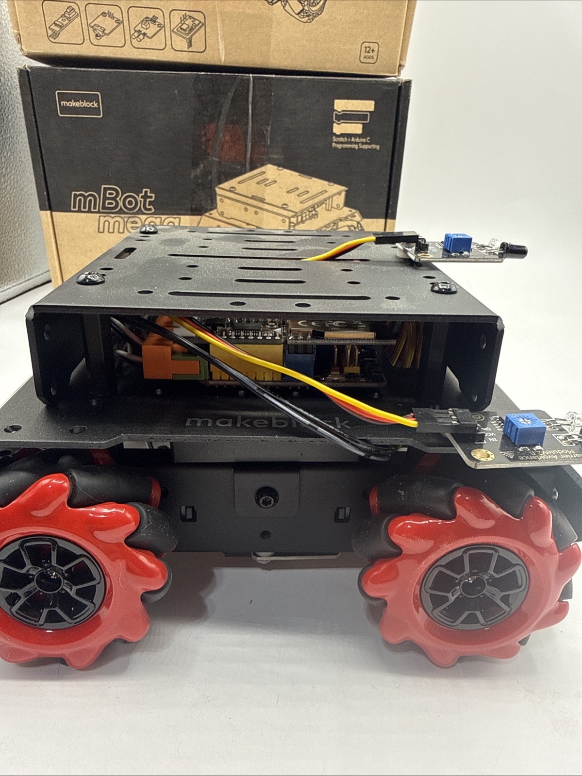 Makeblock MBot Mega Robot Construction Model Kit In Box Set Of 2