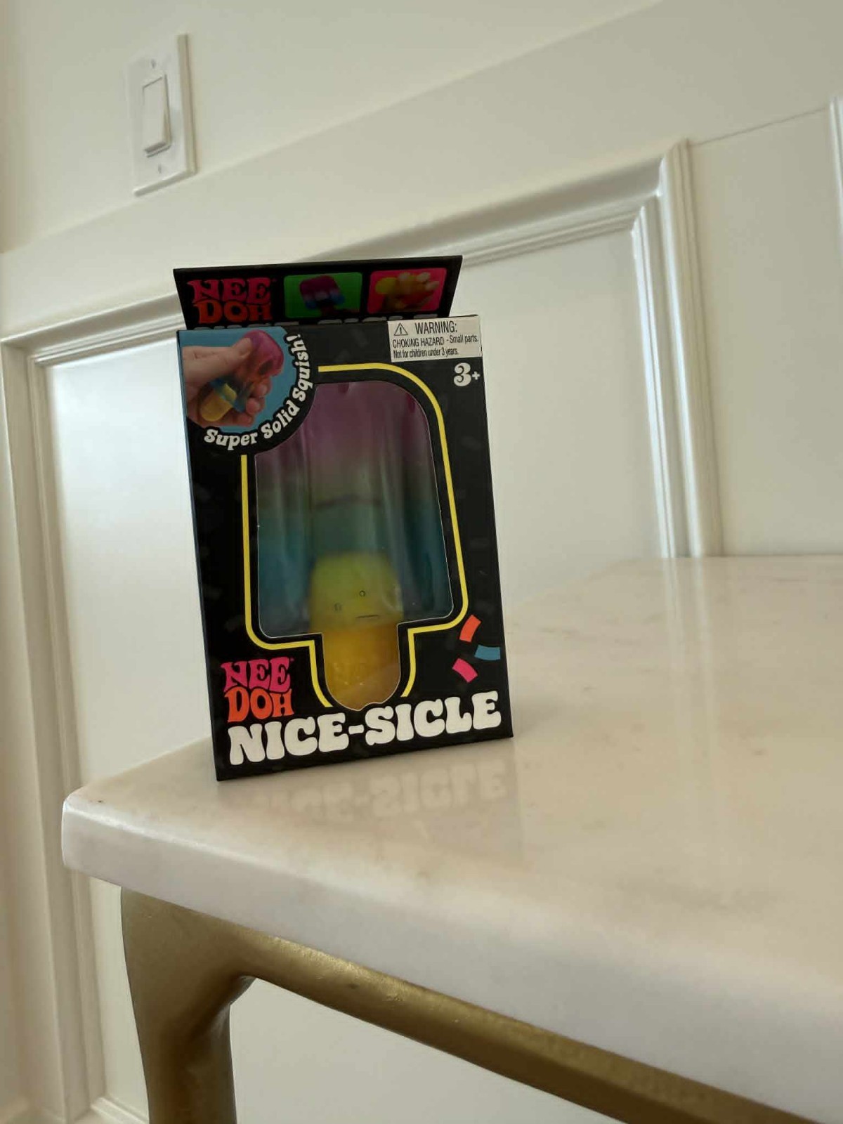 AUTHENTIC Nee Doh Nice-Sicle Popsicle Rainbow New US SELLER