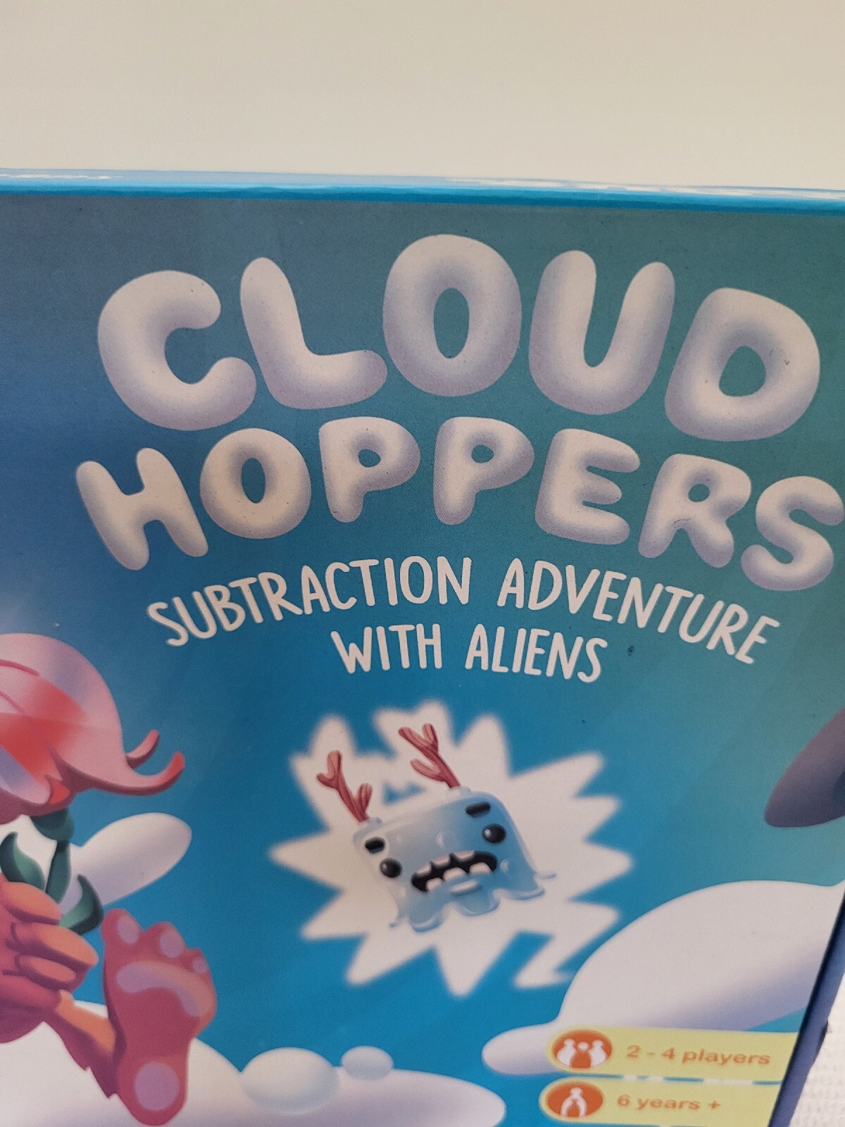 Logic Roots Cloud Hoppers Addition & Subtraction Board Game Educational Math FUN