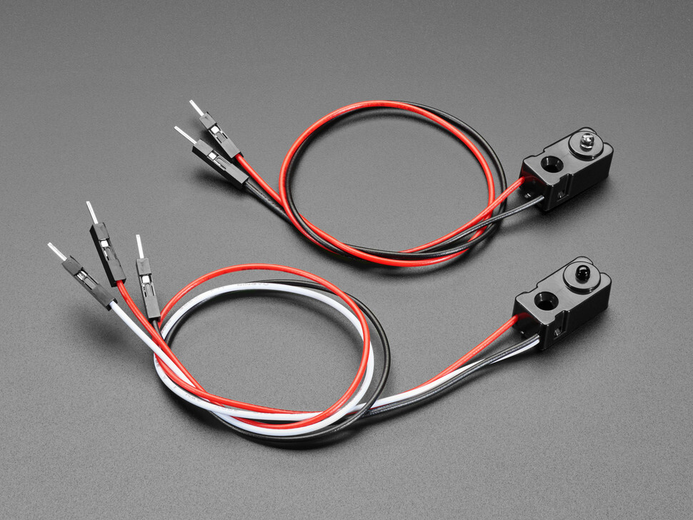 Adafruit IR Break Beam Sensors with Premium Wire Header Ends – 3mm LEDs Ada#2167