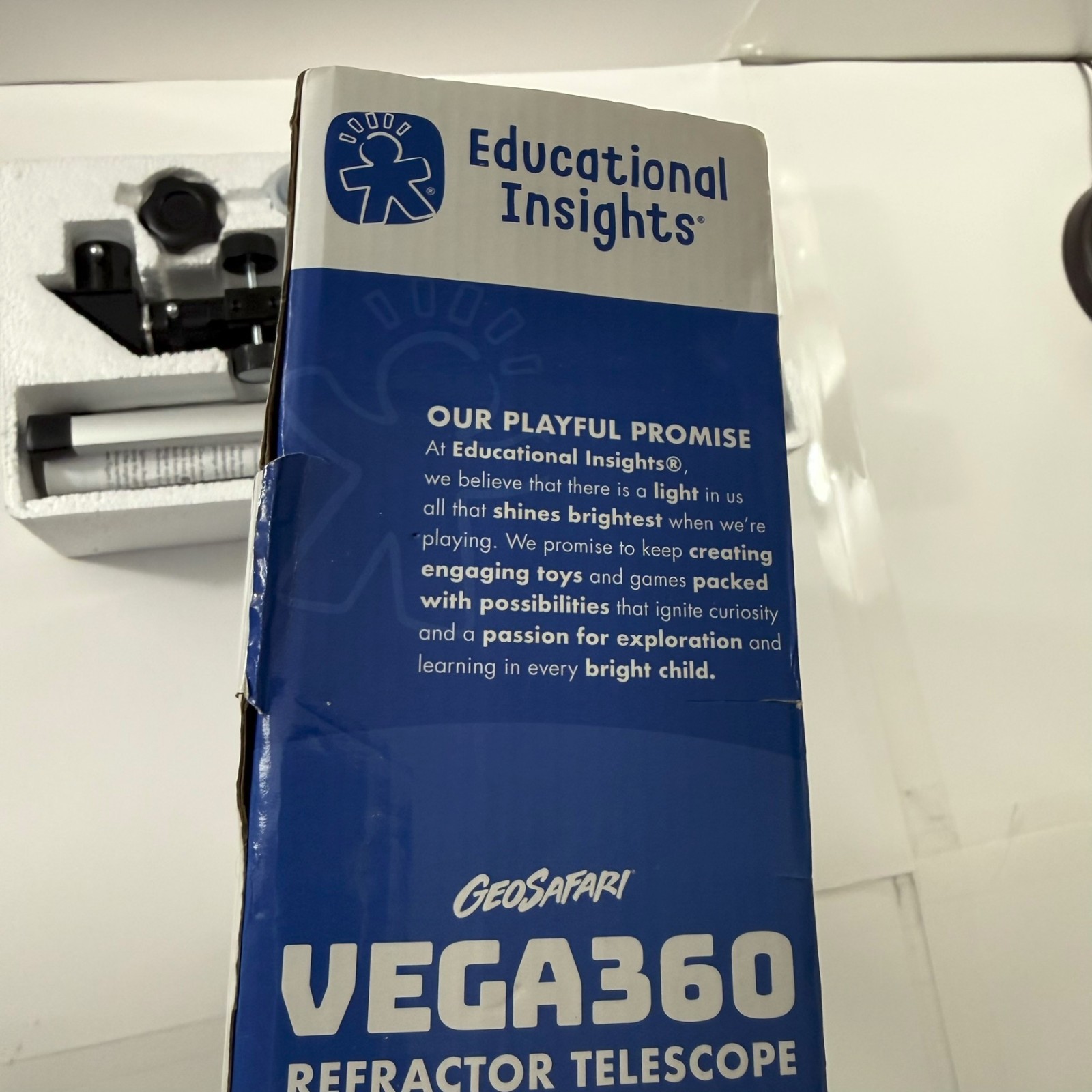 GeoSafari Vega360 Refractor Telescope Science Kids Teens STEM Homeschool 67X Mag