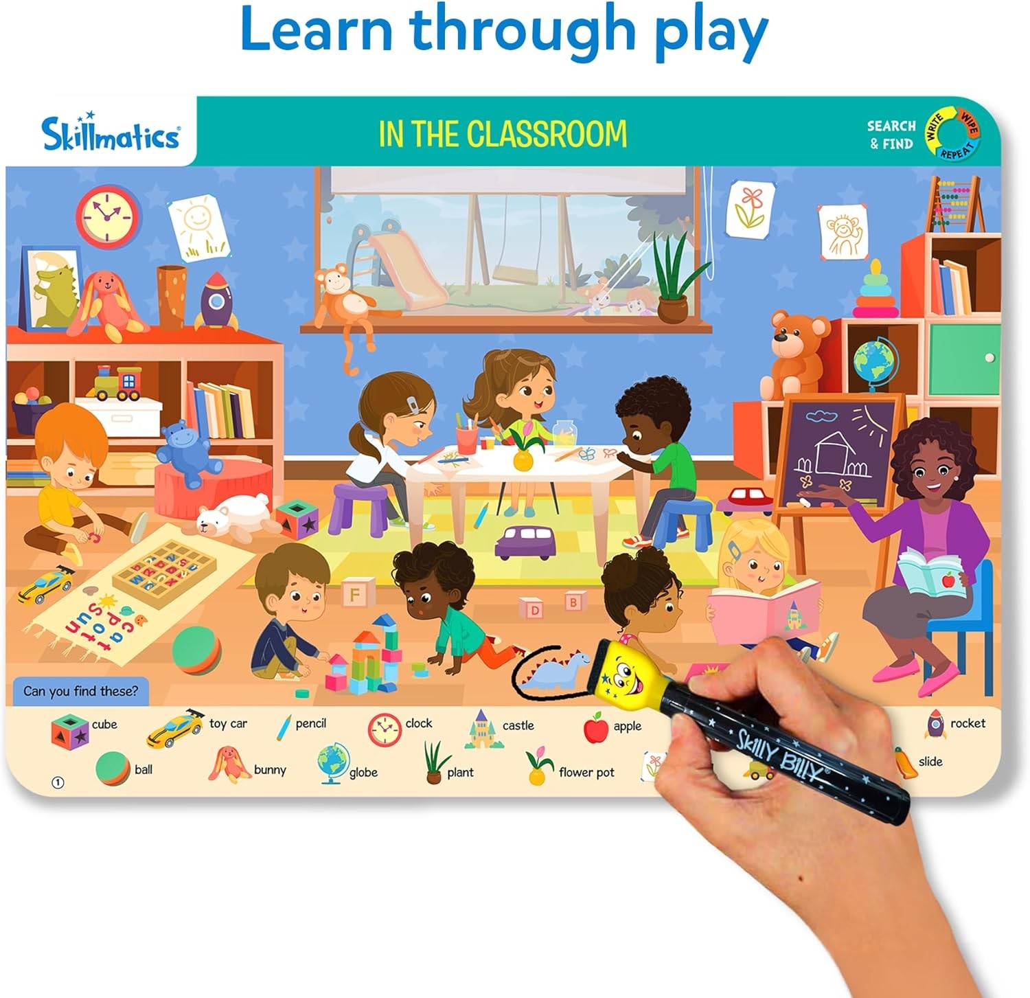 Search and Find Megapack Educational Game – Reusable Preschool Learning Activ…