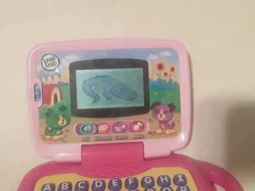 LeapFrog My Own Leaptop Pink 4 Learning Modes 26 Critter Animations (19167)