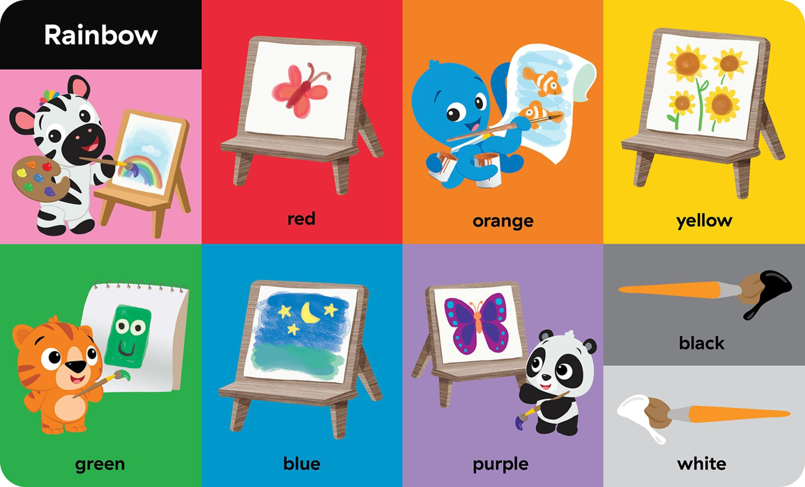 Baby Einstein – My First 100 Words – Early Learning Vocabulary Board Book -…