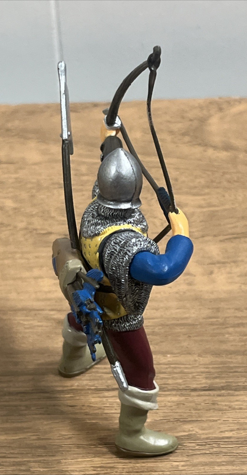 2003 Papo Blue Bowman Fantasy 4″ Figure #39385