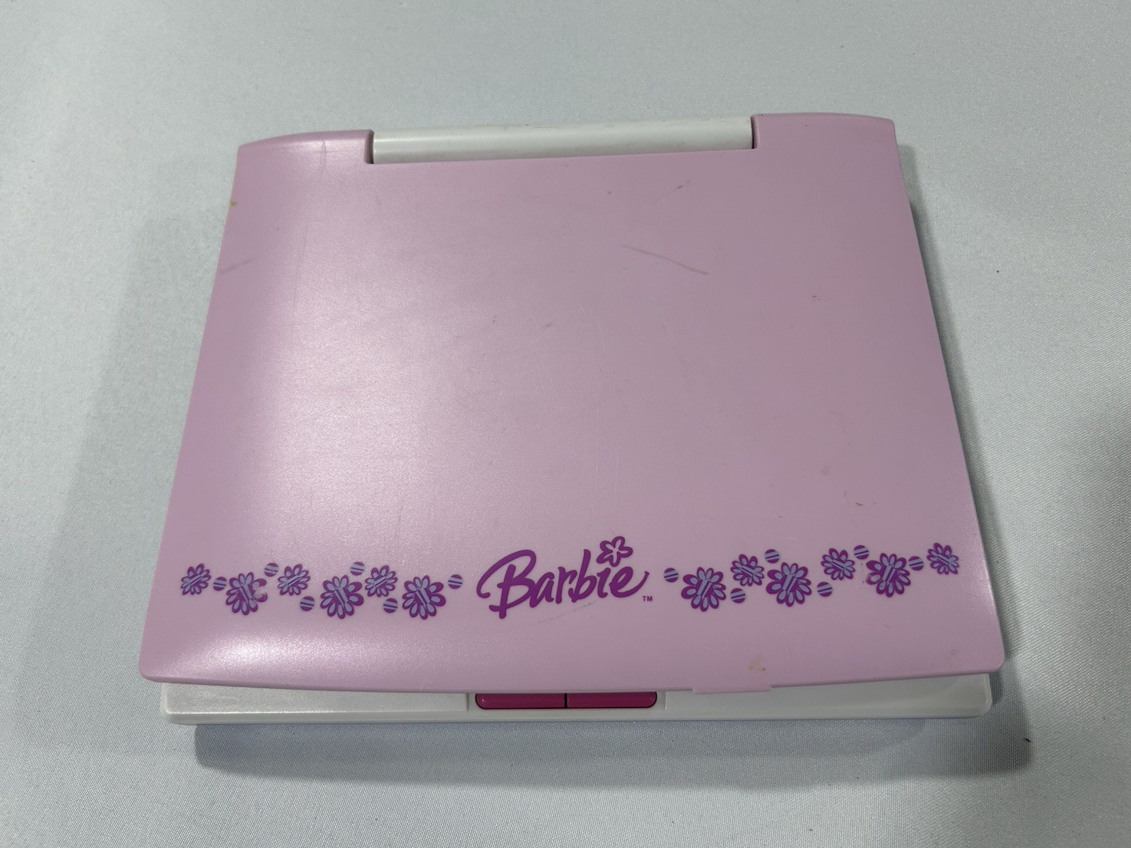 Vintage Mattel Barbie B-Book Kids Educational Learning Laptop Toy Interactive