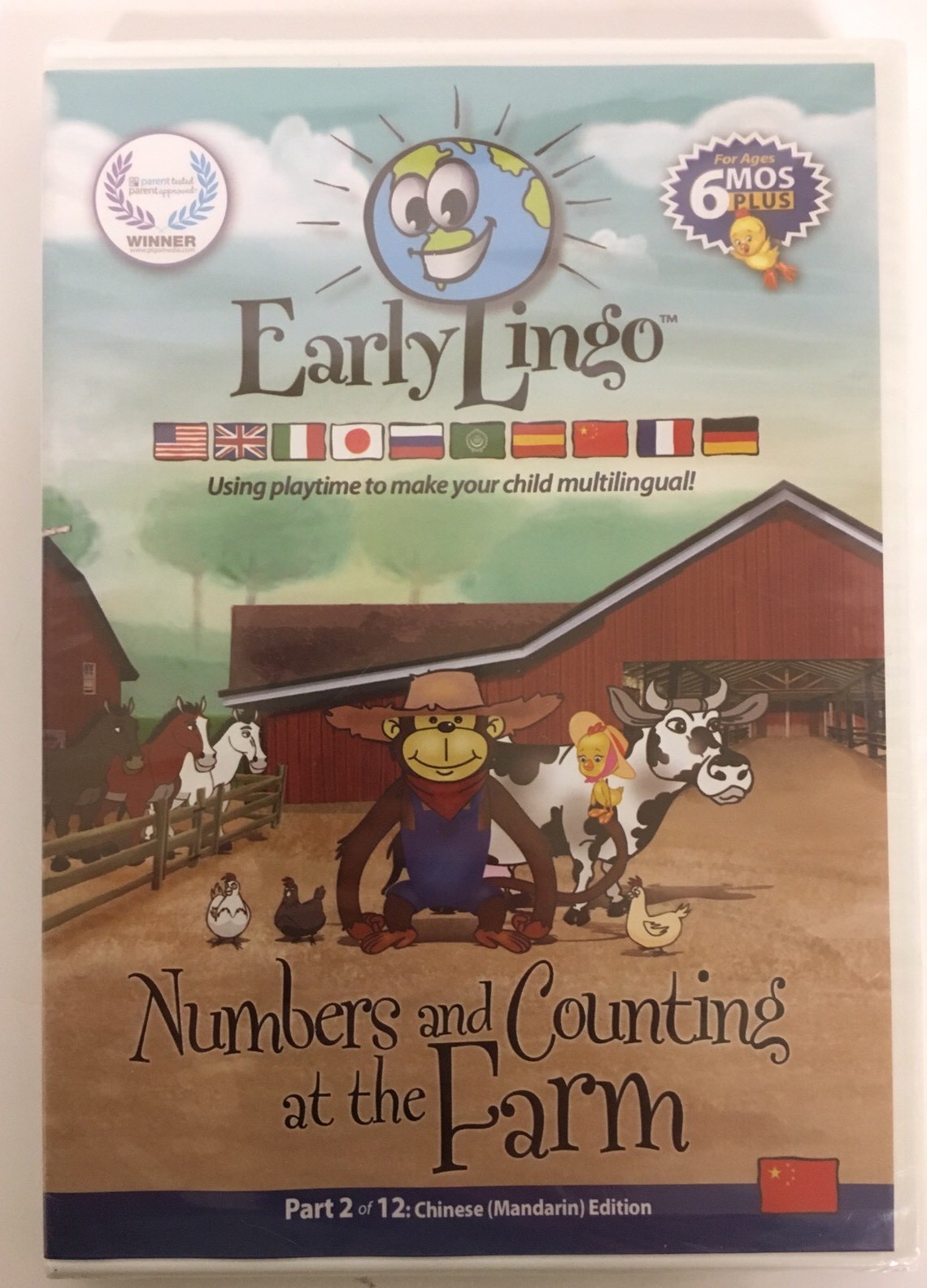 Early Lingo Numbers and Counting at The Farm DVD Part 2 Mandarin Chinese