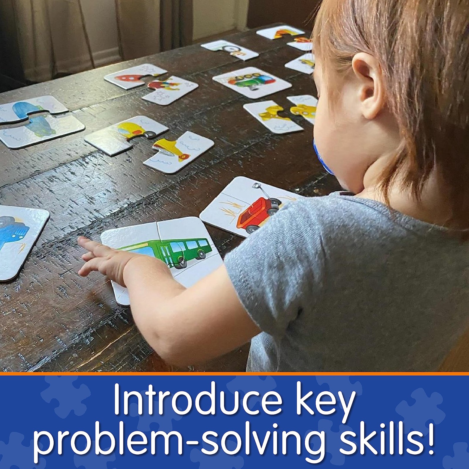 My First Match It Vehicle Puzzles Colorful Educational Fun for Kids