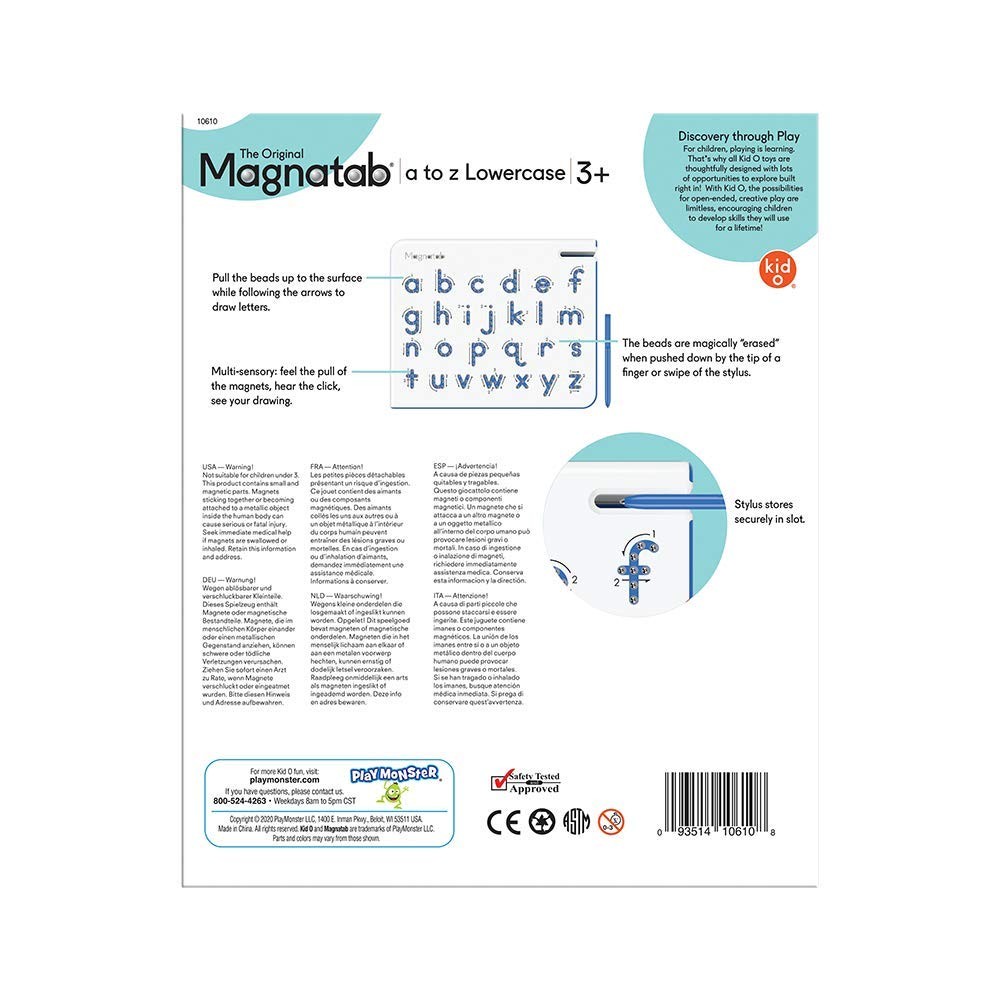 Magnatab A to Z Lowercase Activity for Fun and Learning — Medium, Multi