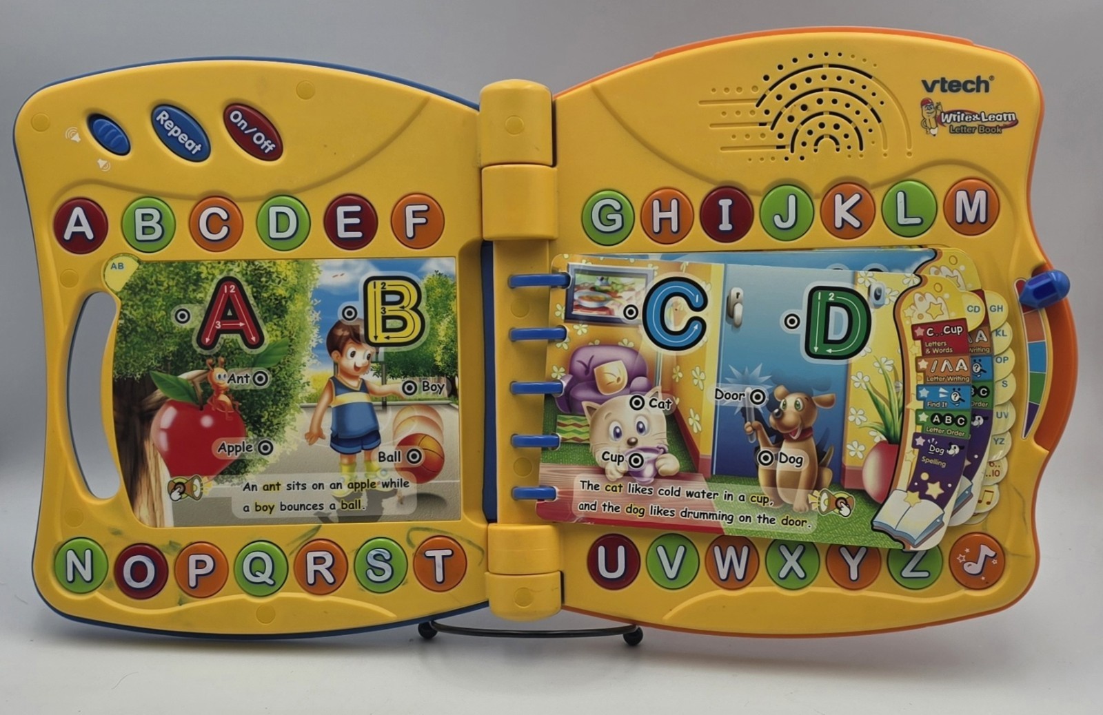 Vtech Write & Learn Letter Book Interactive Educational Toy (Tested and Working)