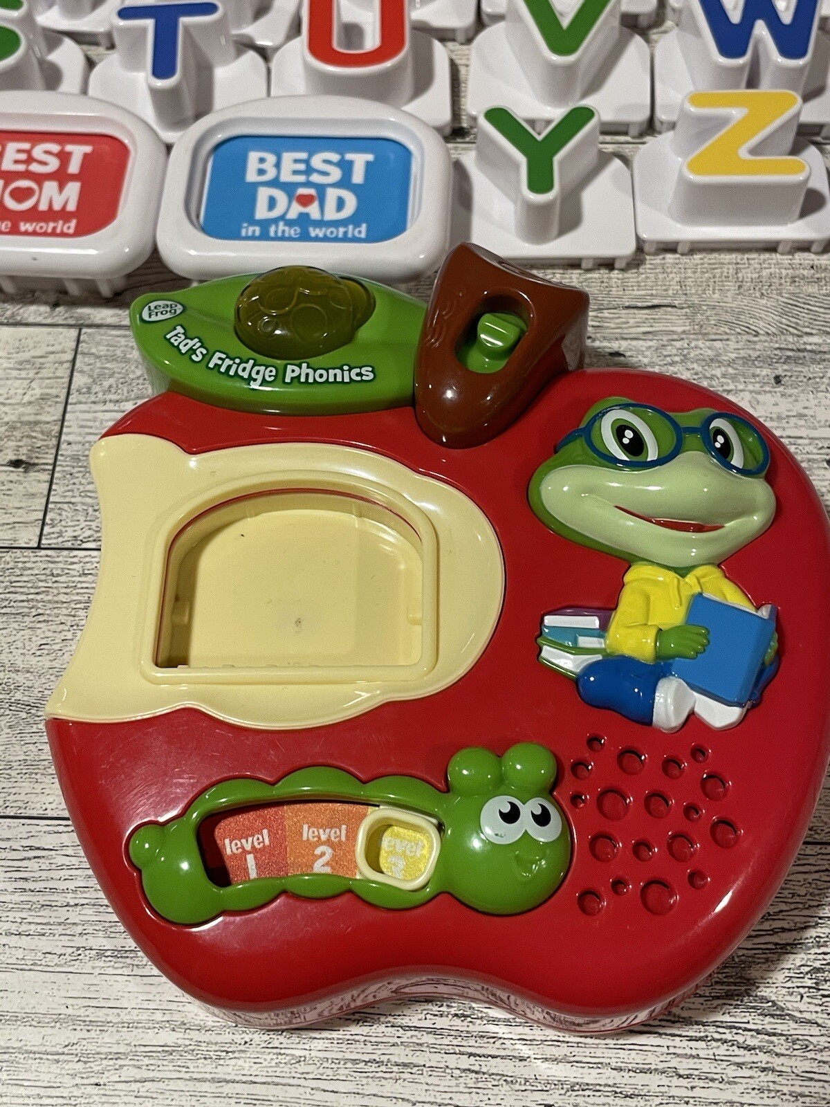 Leap Frog Tad’s Fridge Phonics Learning Toy Complete Magnetic Alphabet 2018 Toy