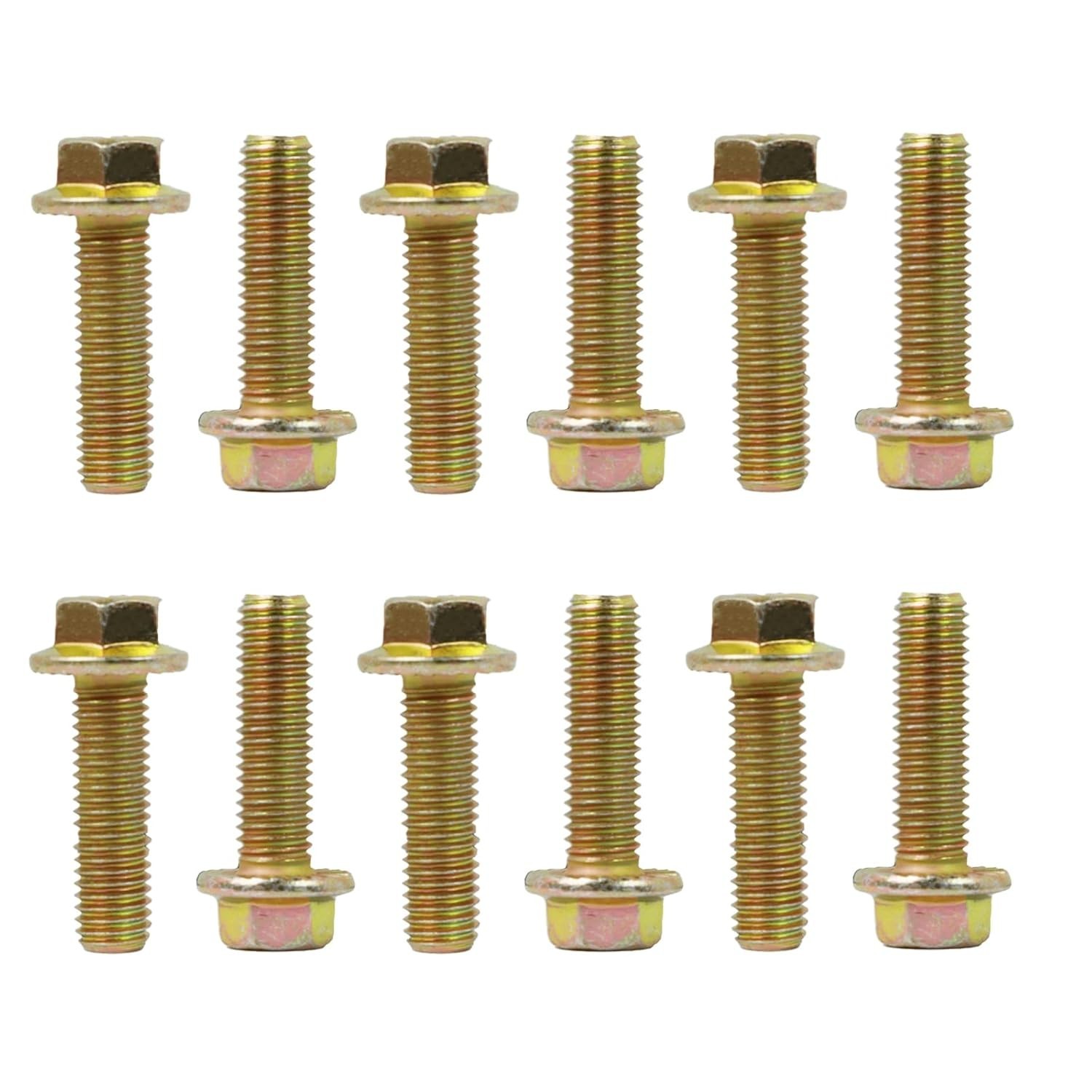 12 Pcs 551652 Bell Housing Bolts Set Kit Compatible with LS/LT Engine Transmi…