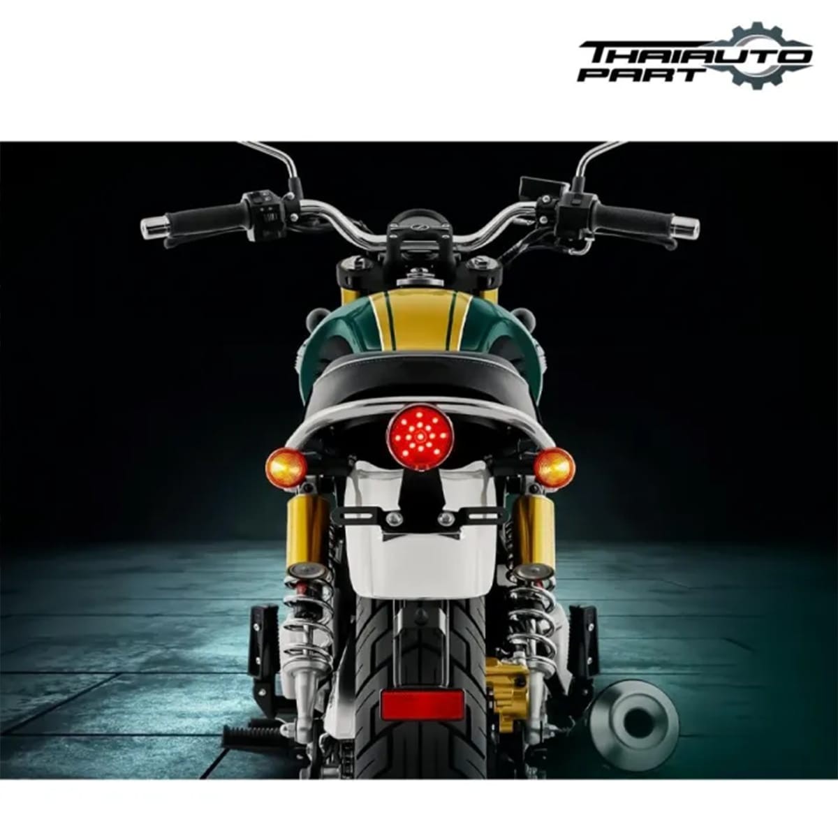 FIT Front Fork Leg Reflector Reflective Bolt On Amber Side Marker Rectangle 2x