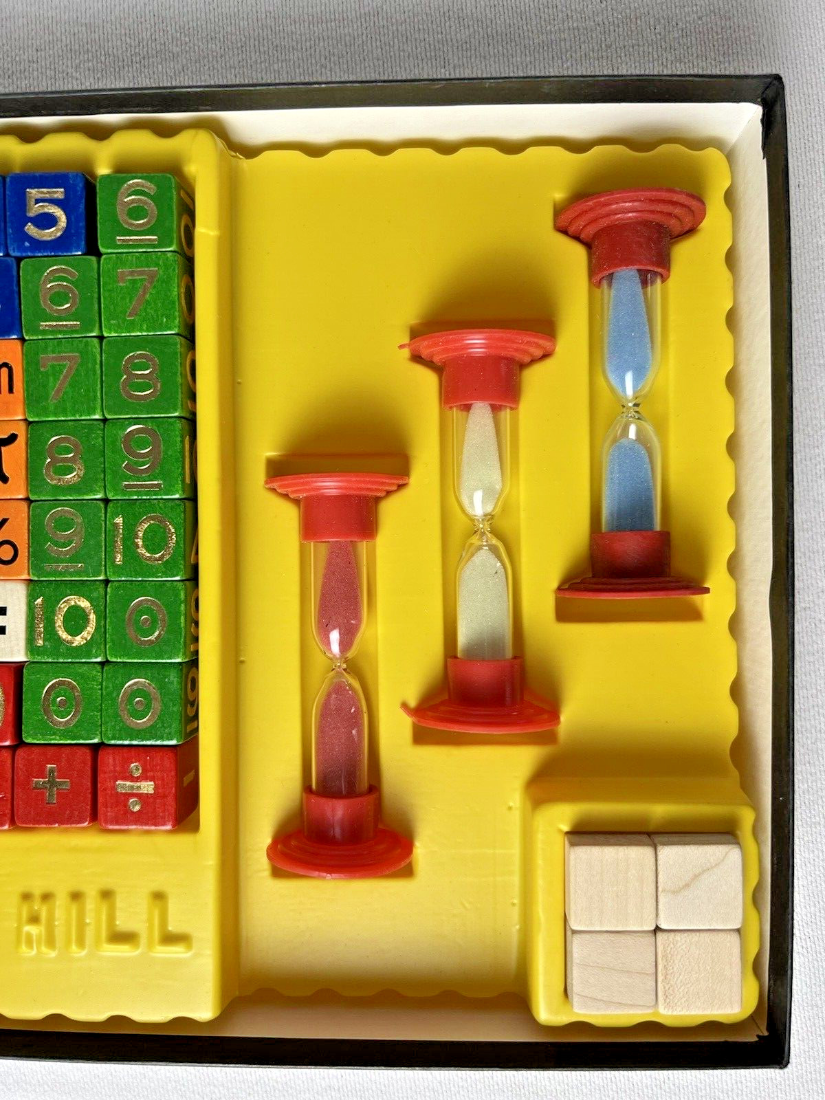 TUF: A Game of Mathematic Formulae, Avalon Hill 1967, wood components, COMPLETE