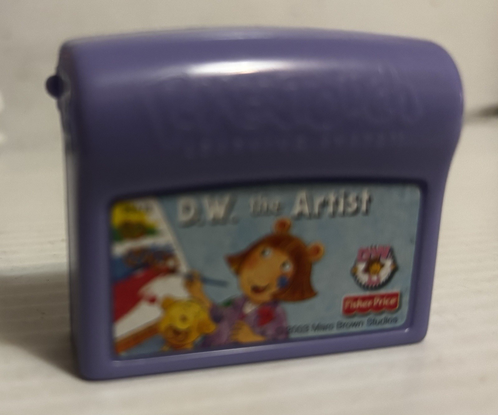 Fisher Price Powertouch Power Touch D.W. DW D W The Artist Book Cartridge EC F/S
