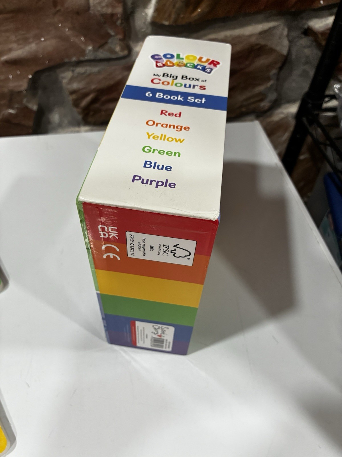 Colourblocks Box Set Kids Color Books BBC CBeebies