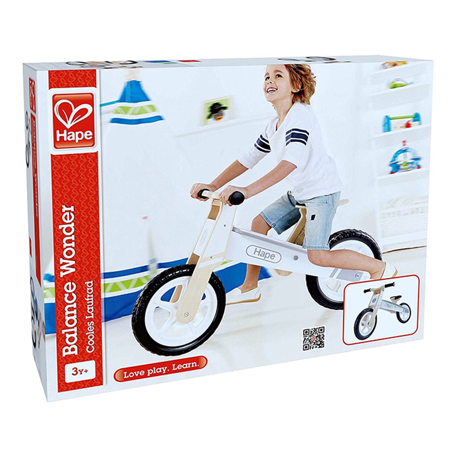 Hape Balance Wonder Bicycle Wooden Toy – NEW IN BOX