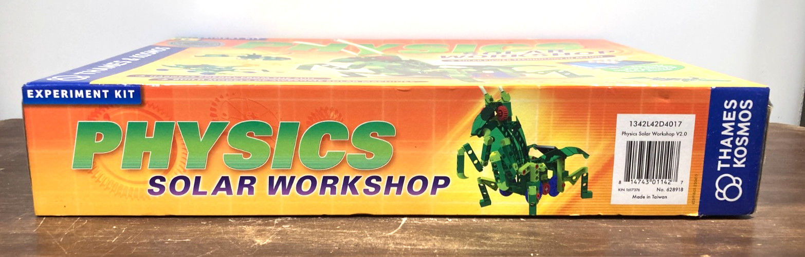 Thames & Kosmos Physics Solar Workshop Science Experiment Kit BRAND NEW SEALED