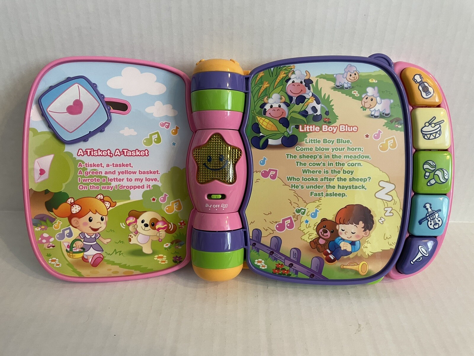 VTech Musical Rhymes Book Educational Toys For 6 month -3 Years Olds Toddler