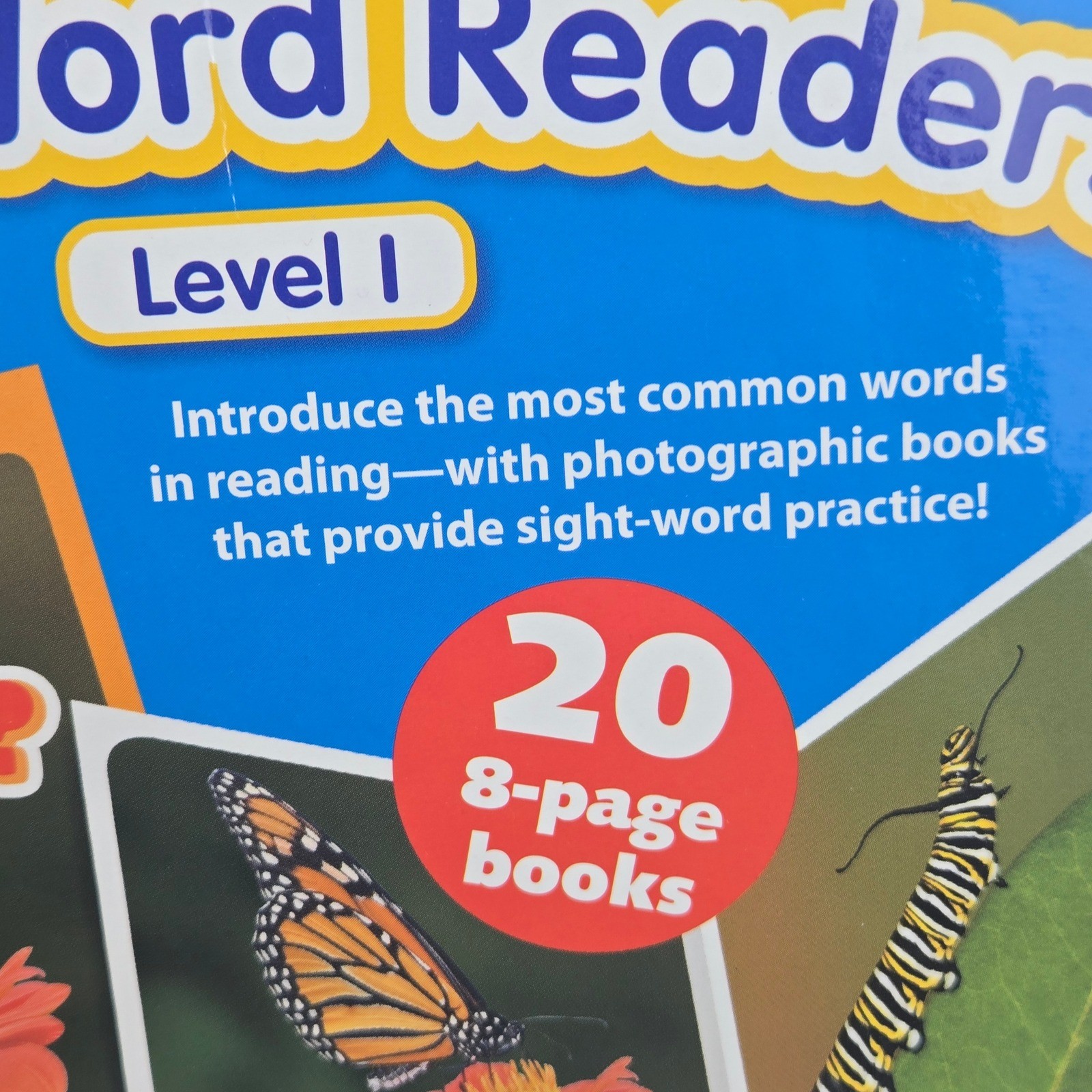 Lakeshore Nonfiction Sight-Word Level 1 Readers 20 Book Box Set TT557 MINT 2011