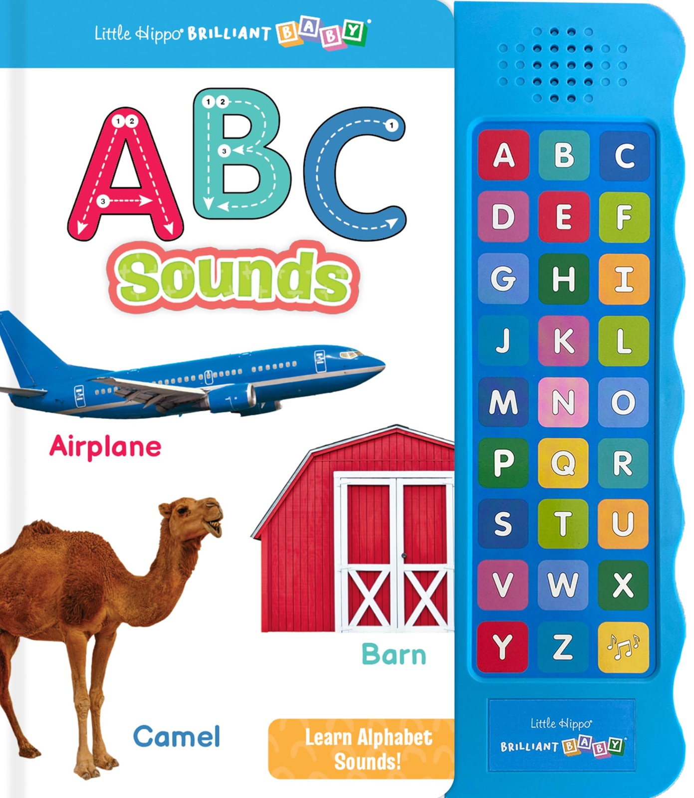 Little Hippo Books Listen and Learn ABC Book | Preschool Educational Sound…