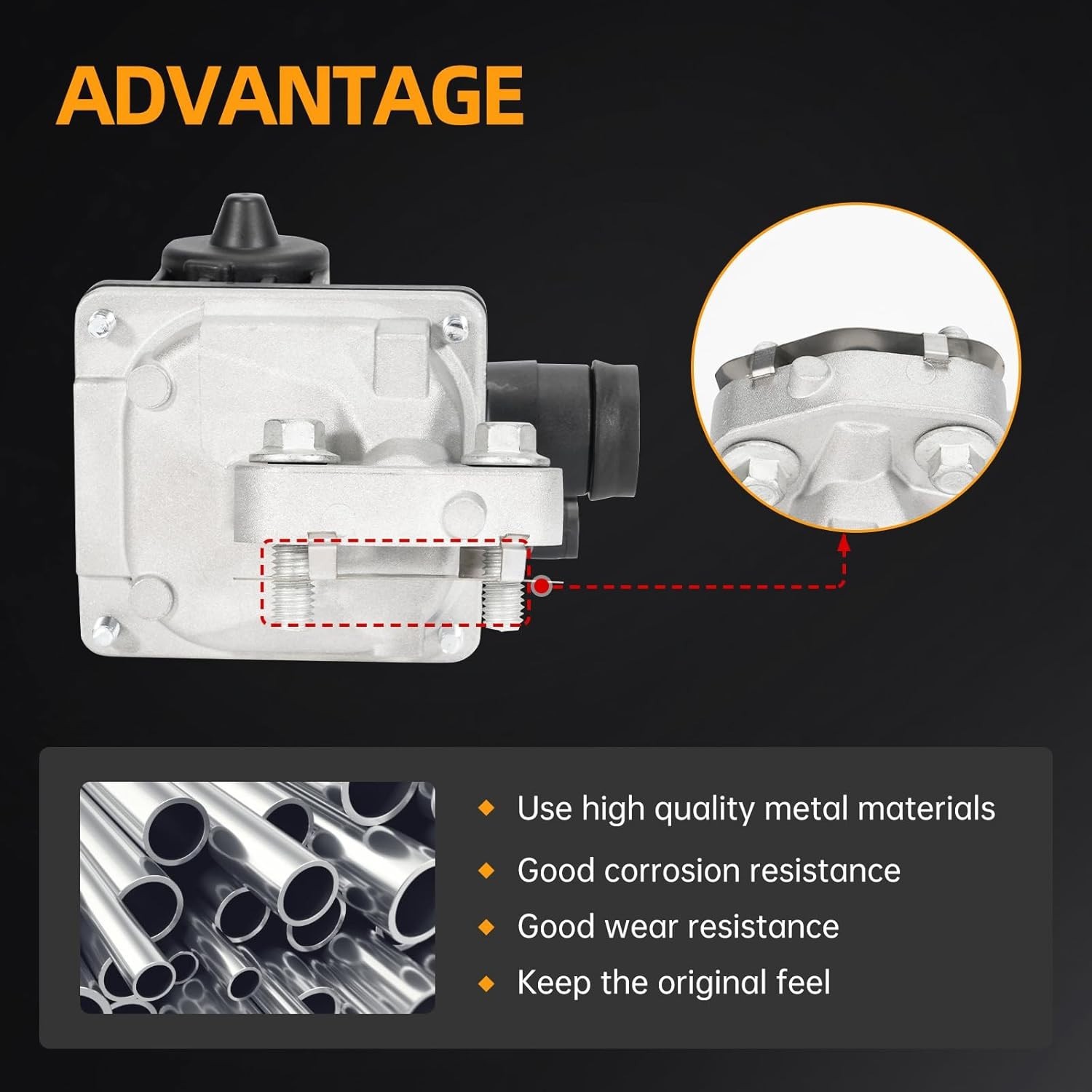 Secondary Air Injection Check Valve Fit for GMC Terrain, for Chevrolet Malibu…