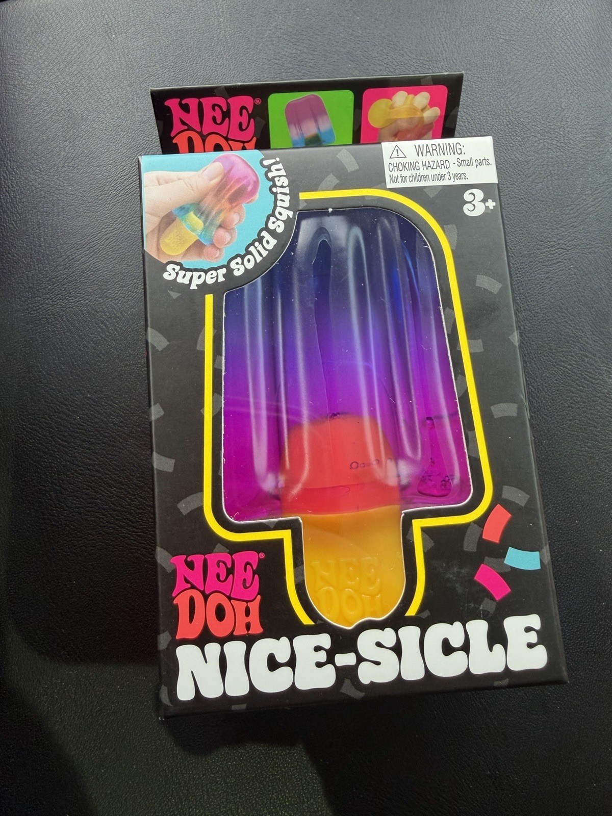 💜💙 Authentic Schylling NeeDoh Nice-Sicle Popsicle Purple/Blue