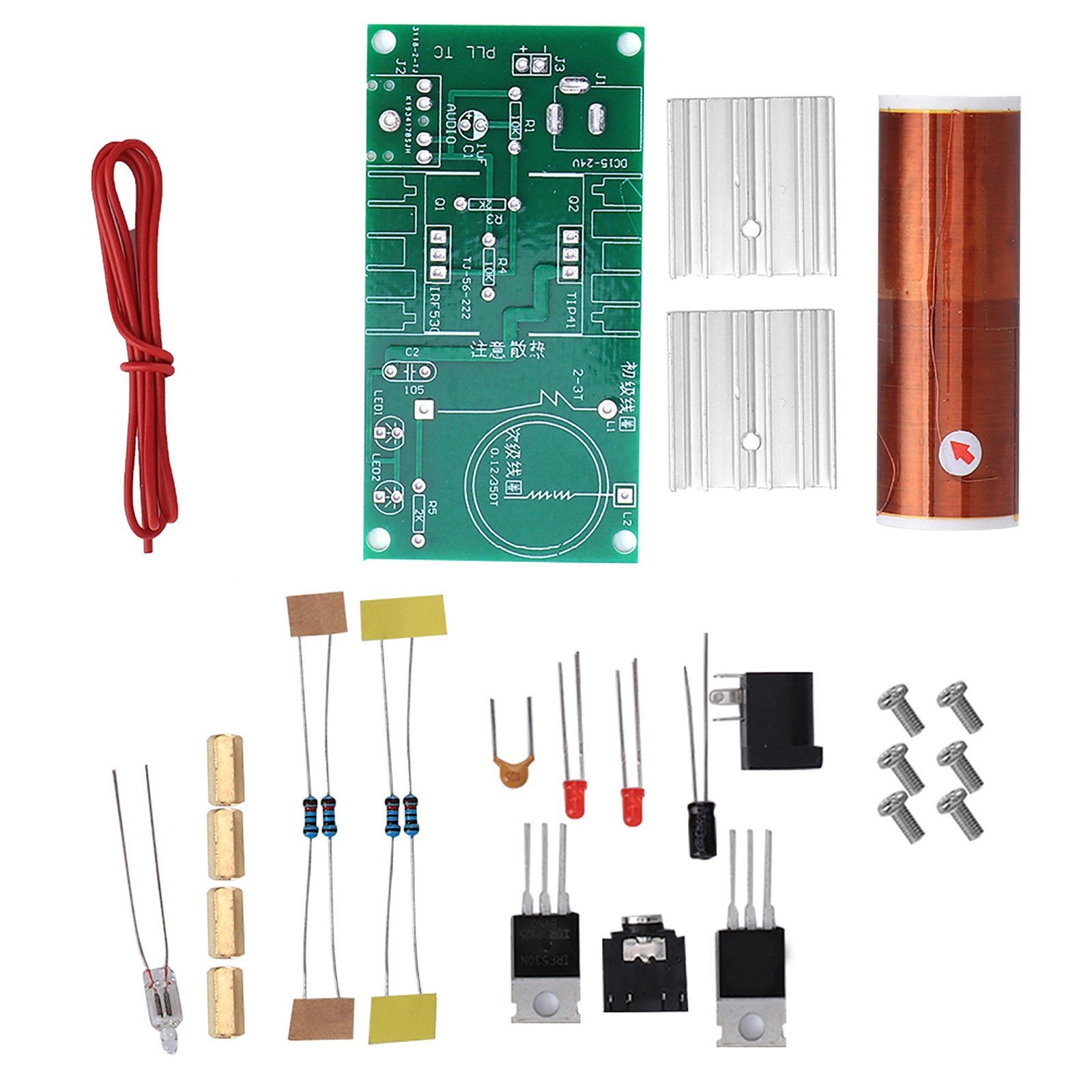 Coil Module Plasma Speaker Unassembled Mini Electronic Kit Tool 15W DC New