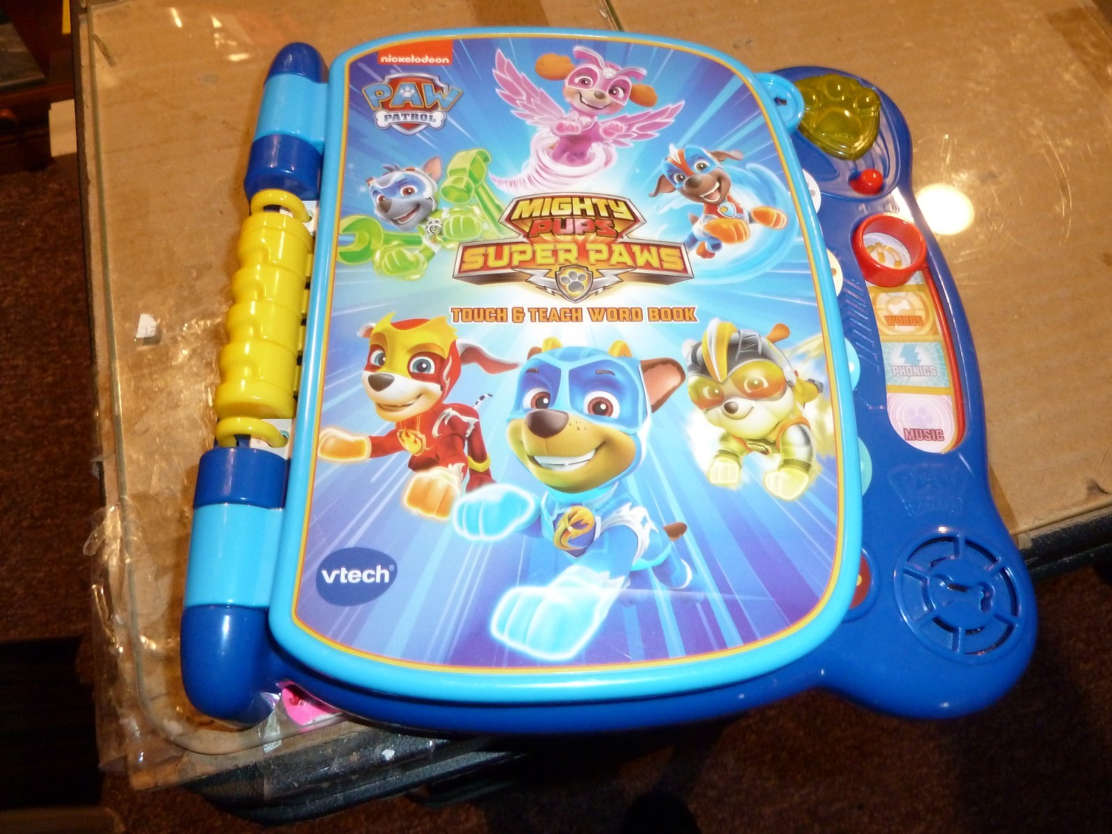 VTech Paw Patrol Mighty Pups Super Paws Touch & Teach Electronic Word Book Toy
