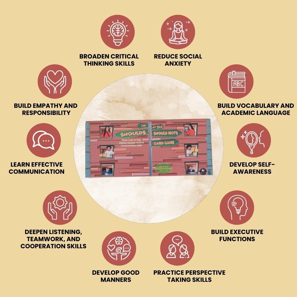 Social Skills Cards: Boost Social & Communication Skills; Autism; ADHD
