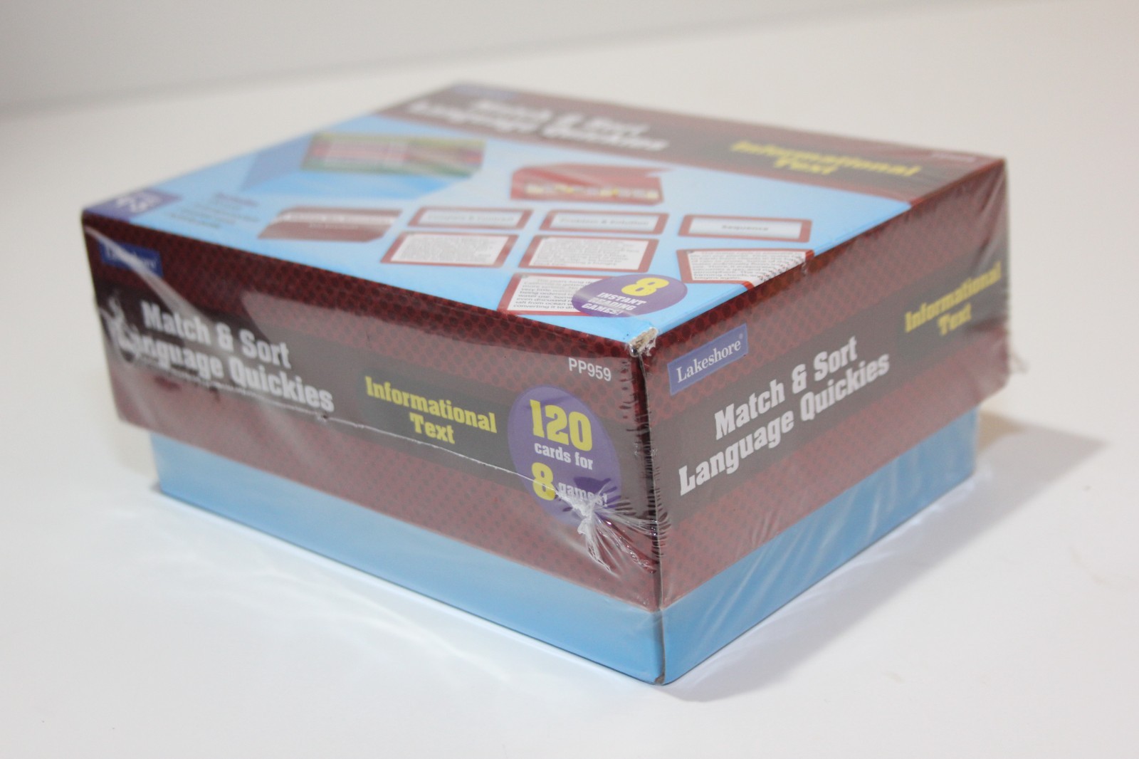 LAKESHORE Match & Sort Language Quickies Grades 4-5 -Informational Text