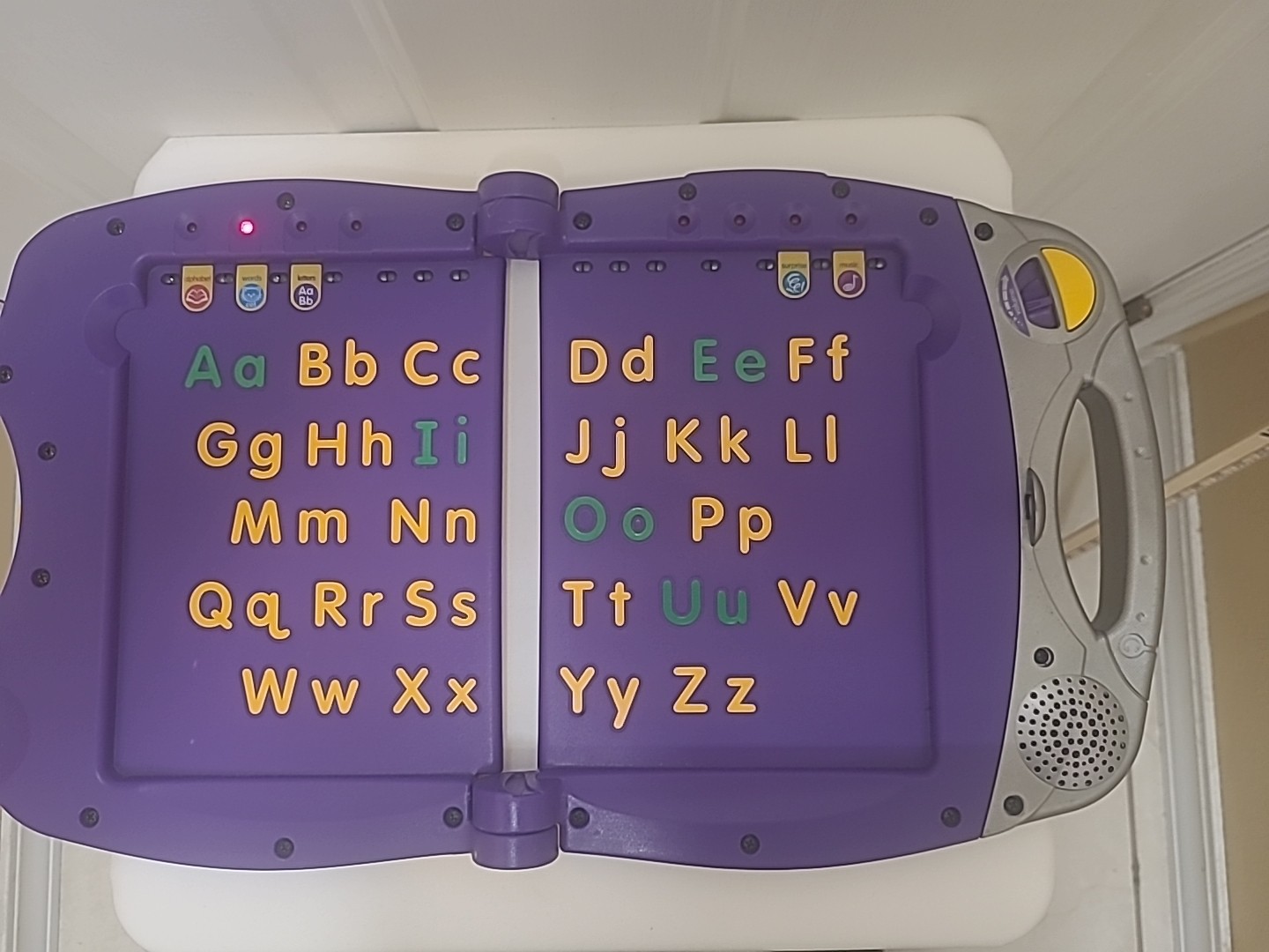 Fisher Price-Power Touch Learning System-2002 AA Powered, Tested Working