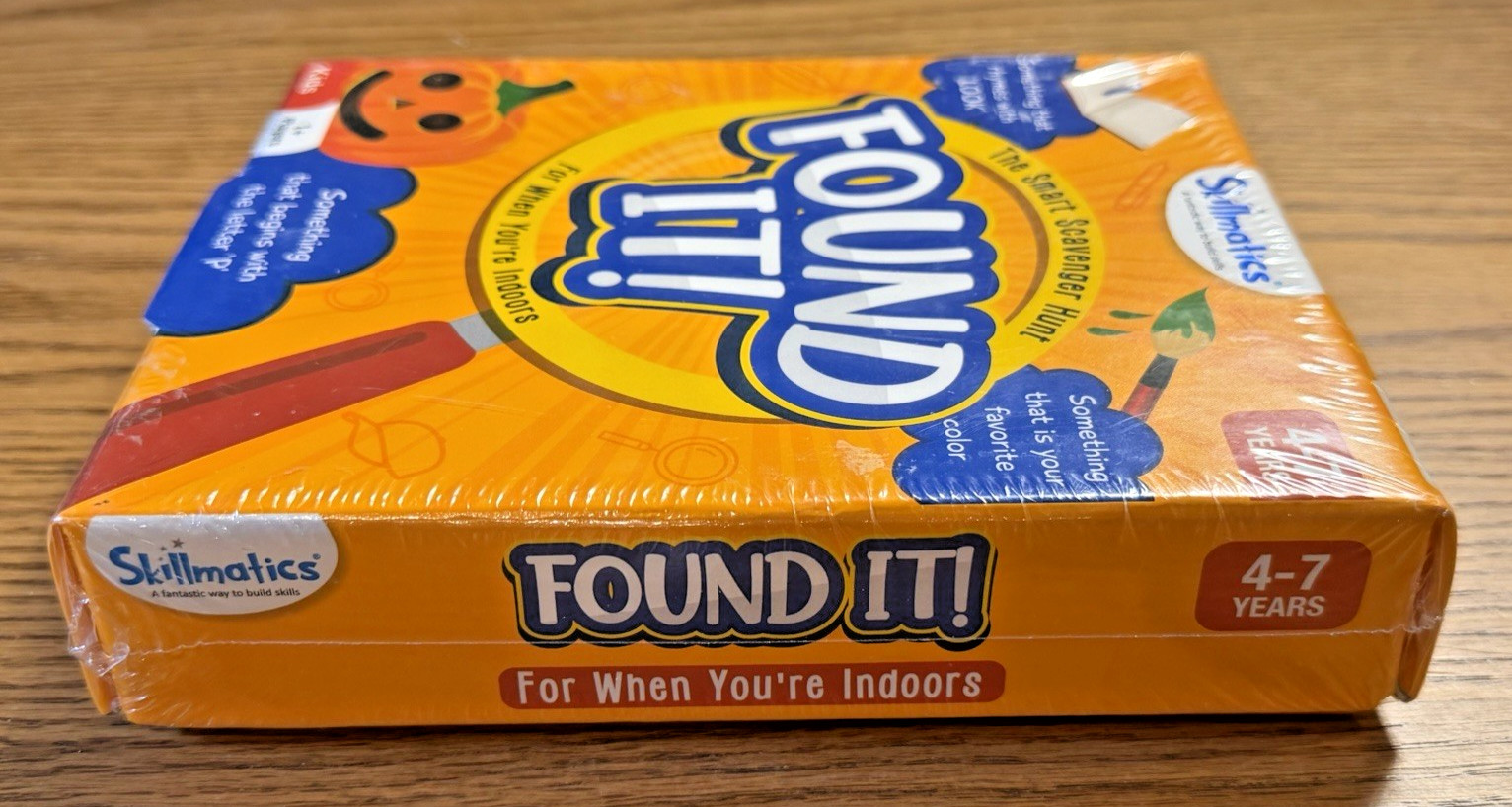 Skillmatics FOUND IT Indoors Scavenger Hunt Card Game Educational NEW Sealed