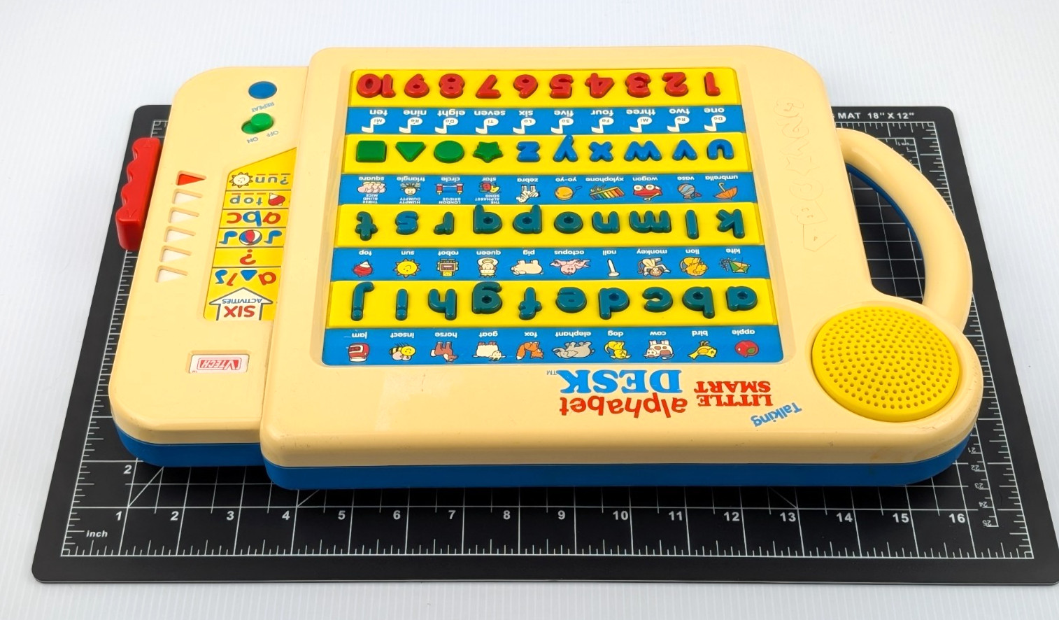 Vintage Vtech Talking Little Smart Alphabet Desk TESTED & WORKS Educational