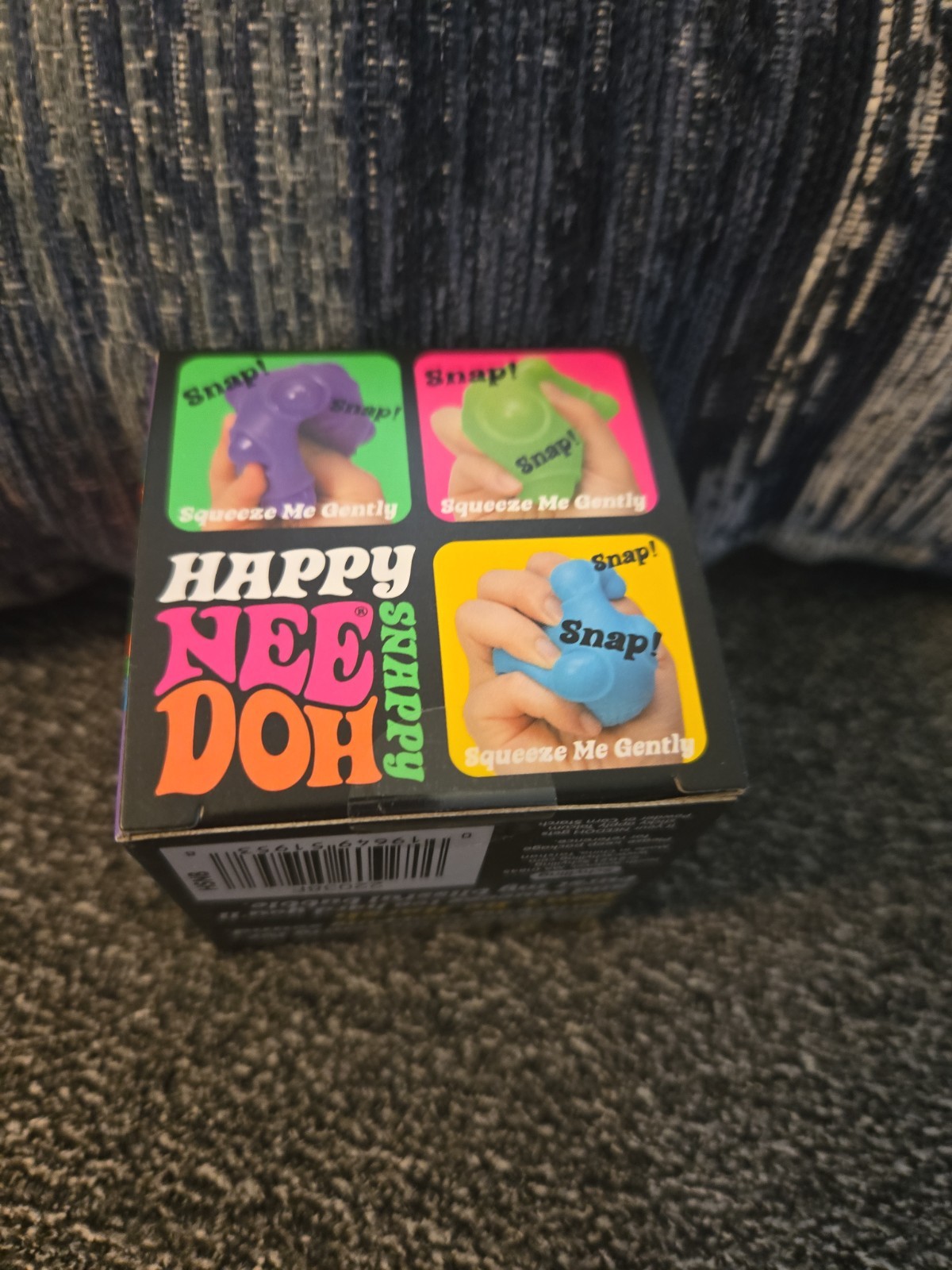 RARE PURPLE Happy Snappy Push Popping Groovy Glob Air Filled NEEDOH Push POP