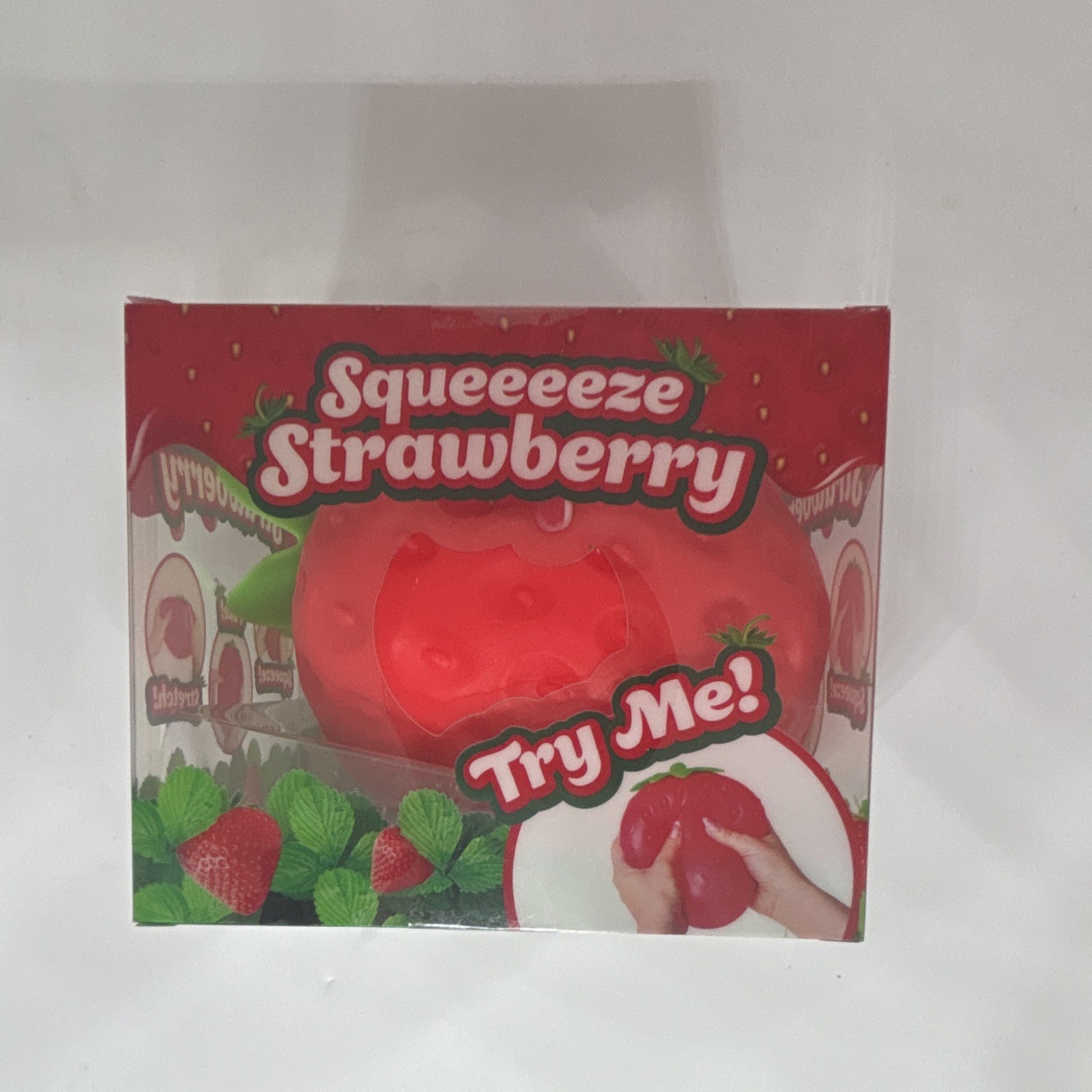 Sunny Days Squeezeeeze Strawberry Squeeze Toy Ages 4-11 New HTF 100% Authentic