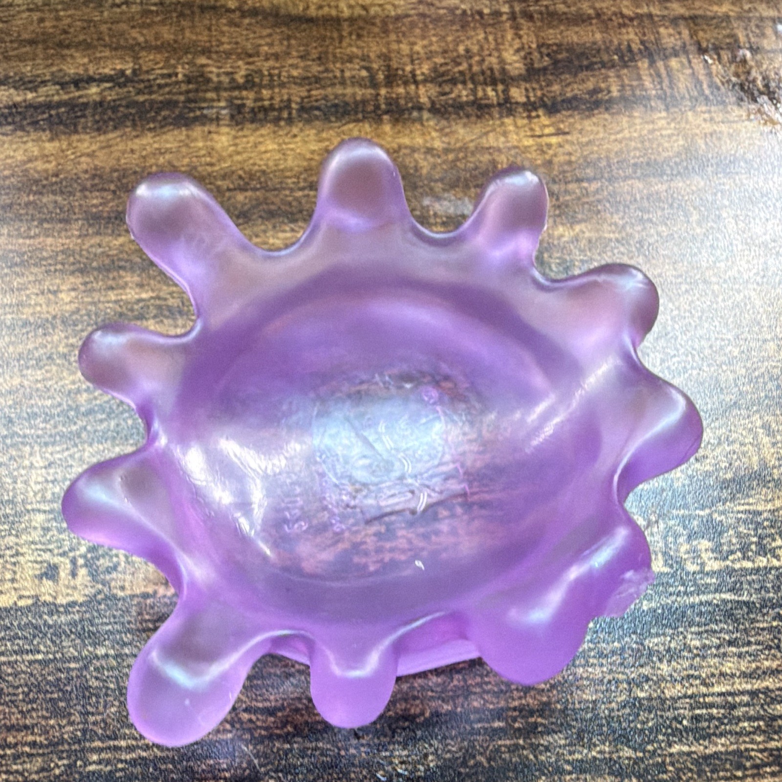 NeeDoh Purple Squeeze Toy Stress Ball w/ Embossed Logo, Ages 4-7, MPN 240987