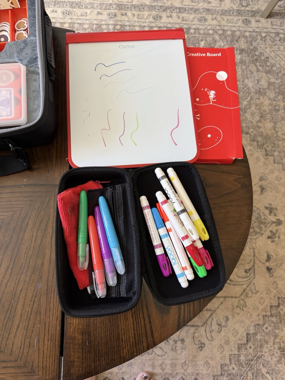 Osmo Genius Kids Learning Educational Game System And Case Large LOT