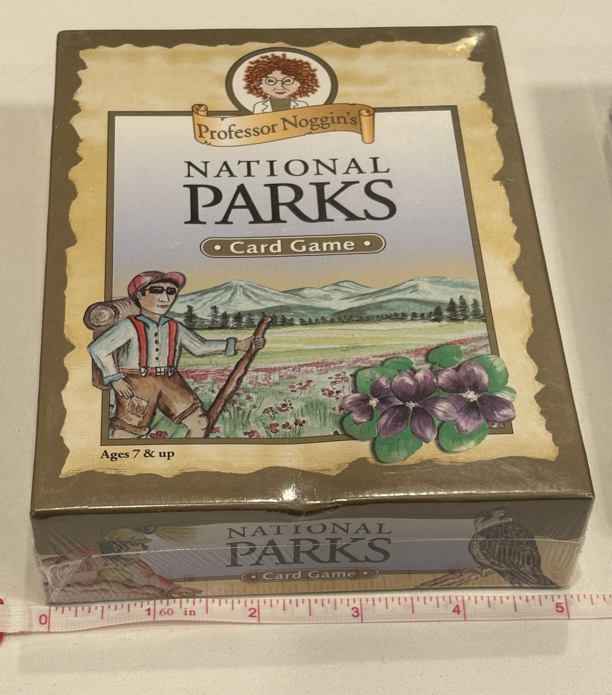 NEW Lot of 2 Professor Noggin’s Card Games National Parks & Birds North America