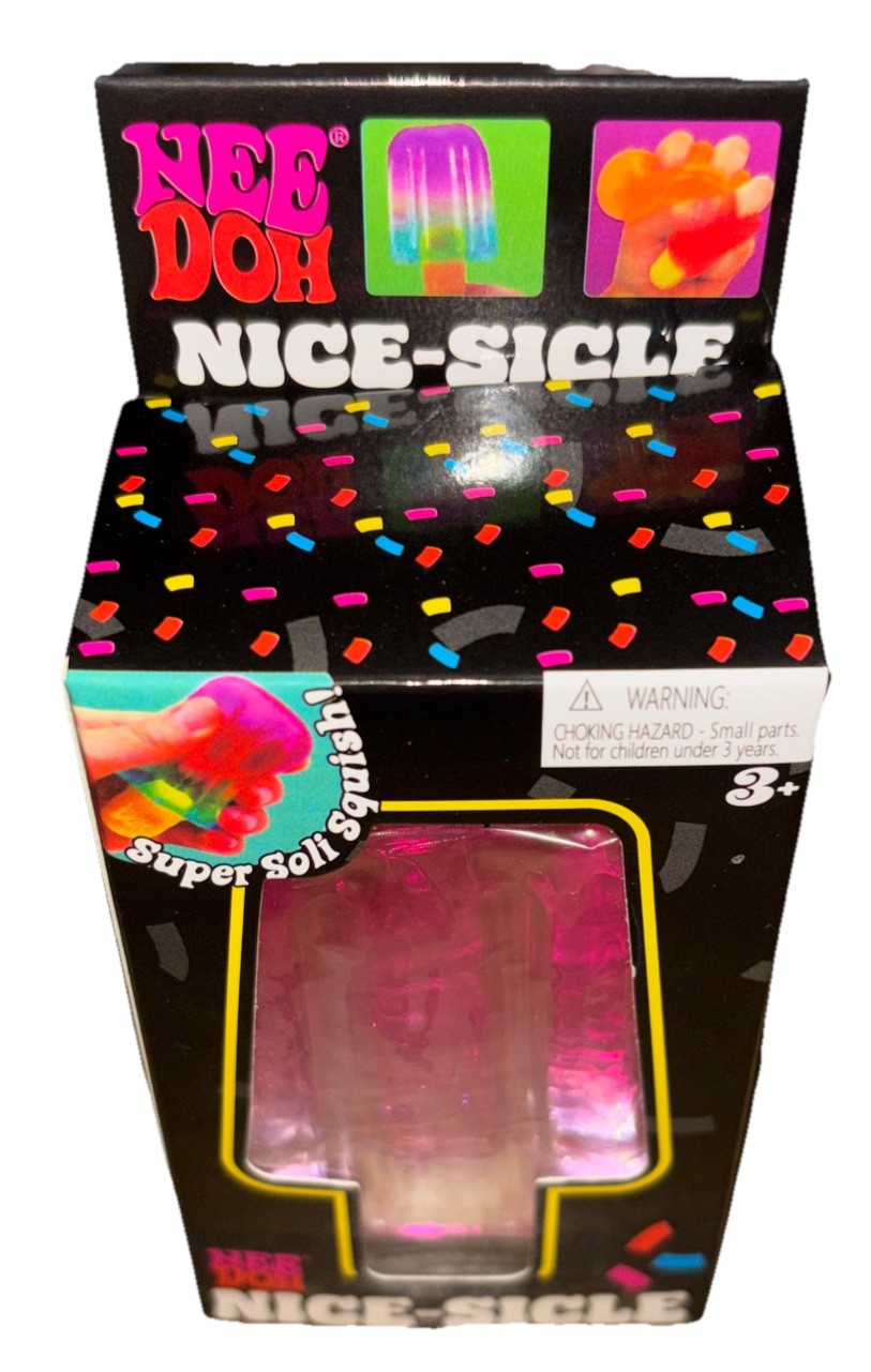 Nee Doh Nice-Sicle Popsicle Brand New Unopened Pink Gradient