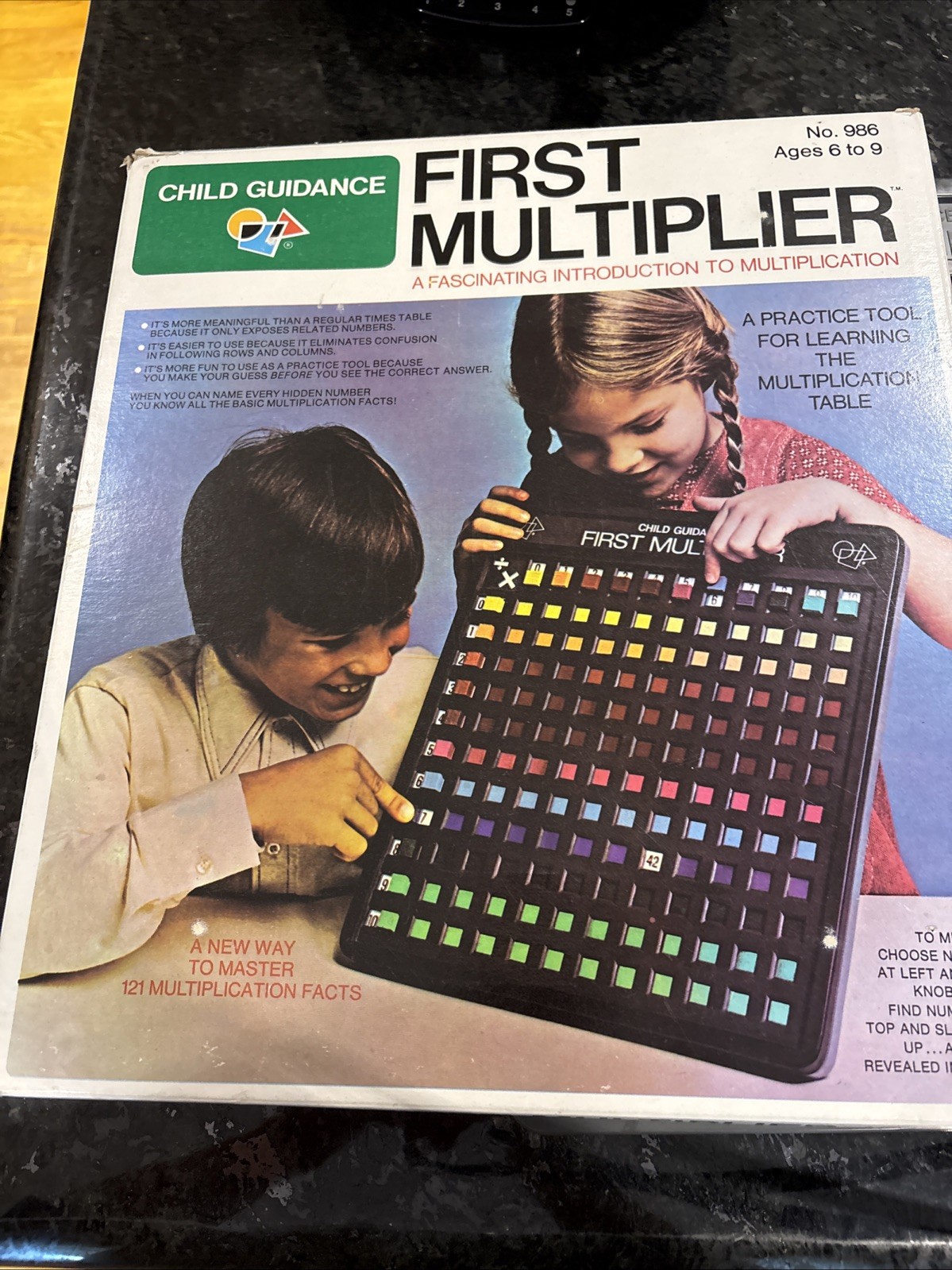 VTG Child Guidance First Multiplier Mathematics Learning Device 5986
