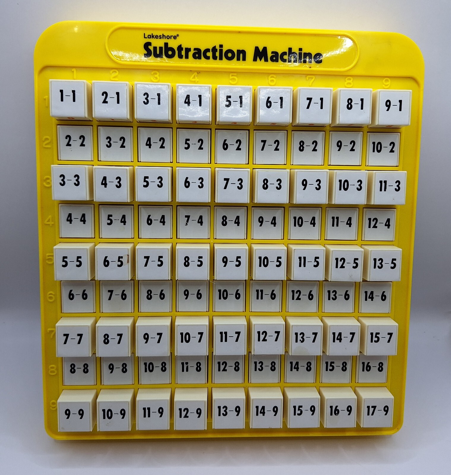 Lakeshore Learning Subtraction Machine Home School Magic Math