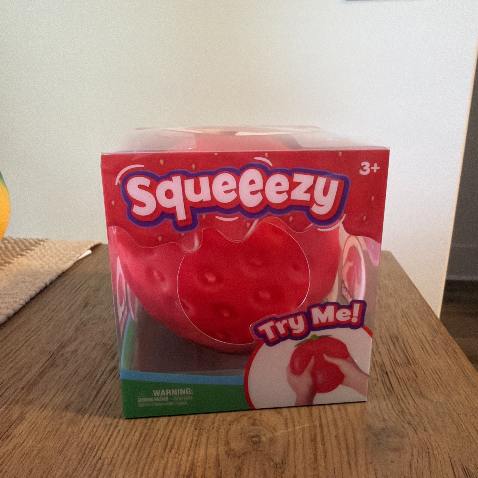 Strawberry SunnyDays Squishy Large Stress Relief Toy NEW! 🍓 SHIPS TODAY