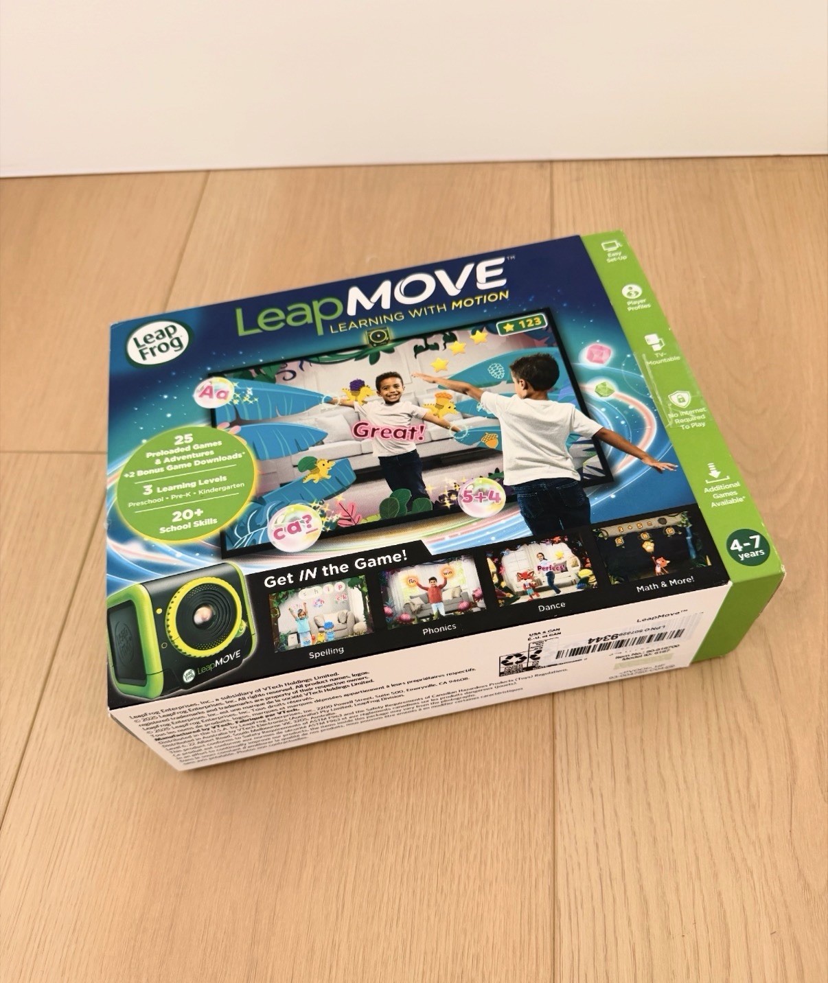 LeapFrog LeapMOVE Learning with Motion Interactive Gaming System 4-7 years