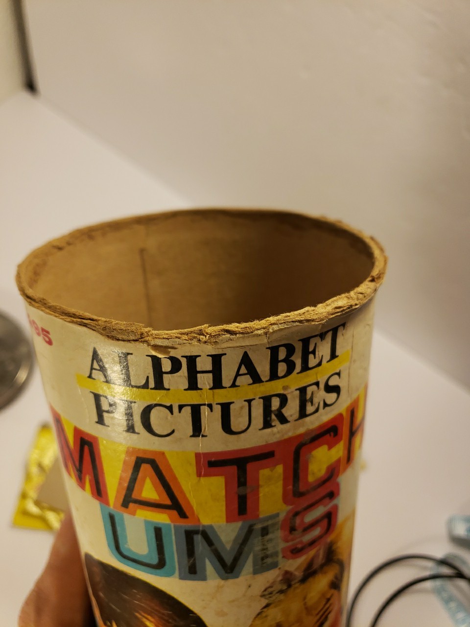 Vtg 1960s Pix Pix Pickup Sticks Toys Alphabet Match-ums Kids Room Decor