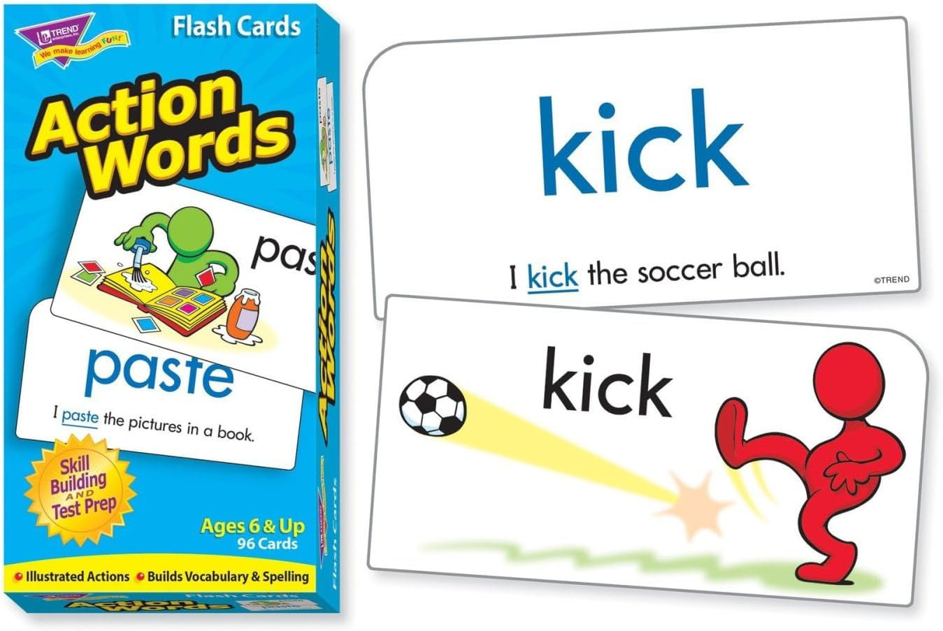 Flash Cards Words Vocabulary Spelling Illustrated Skill Building Age 6 And Up